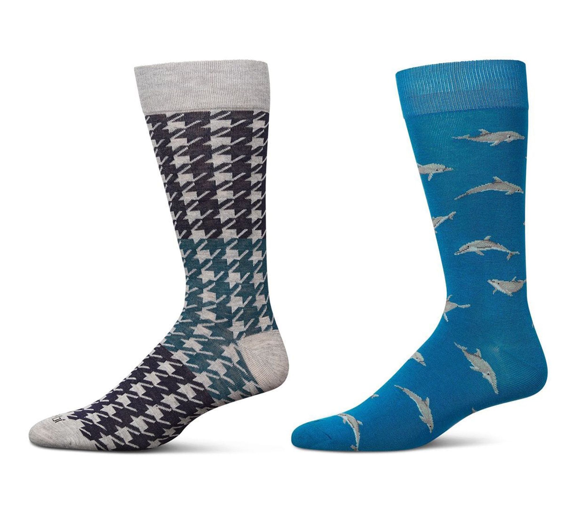 MeMoi Set of 2 Men's Novelty Patterned Socks