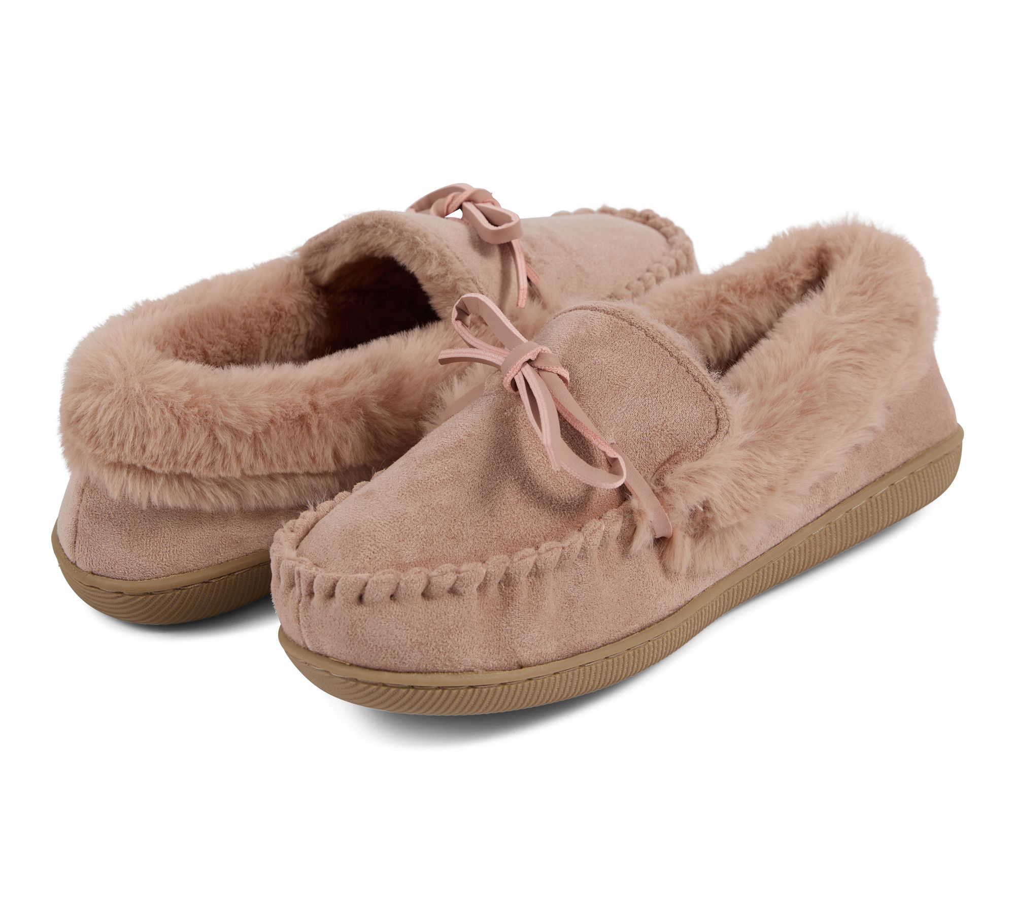 Floopi Women's Microsuede Moccasin Slipper