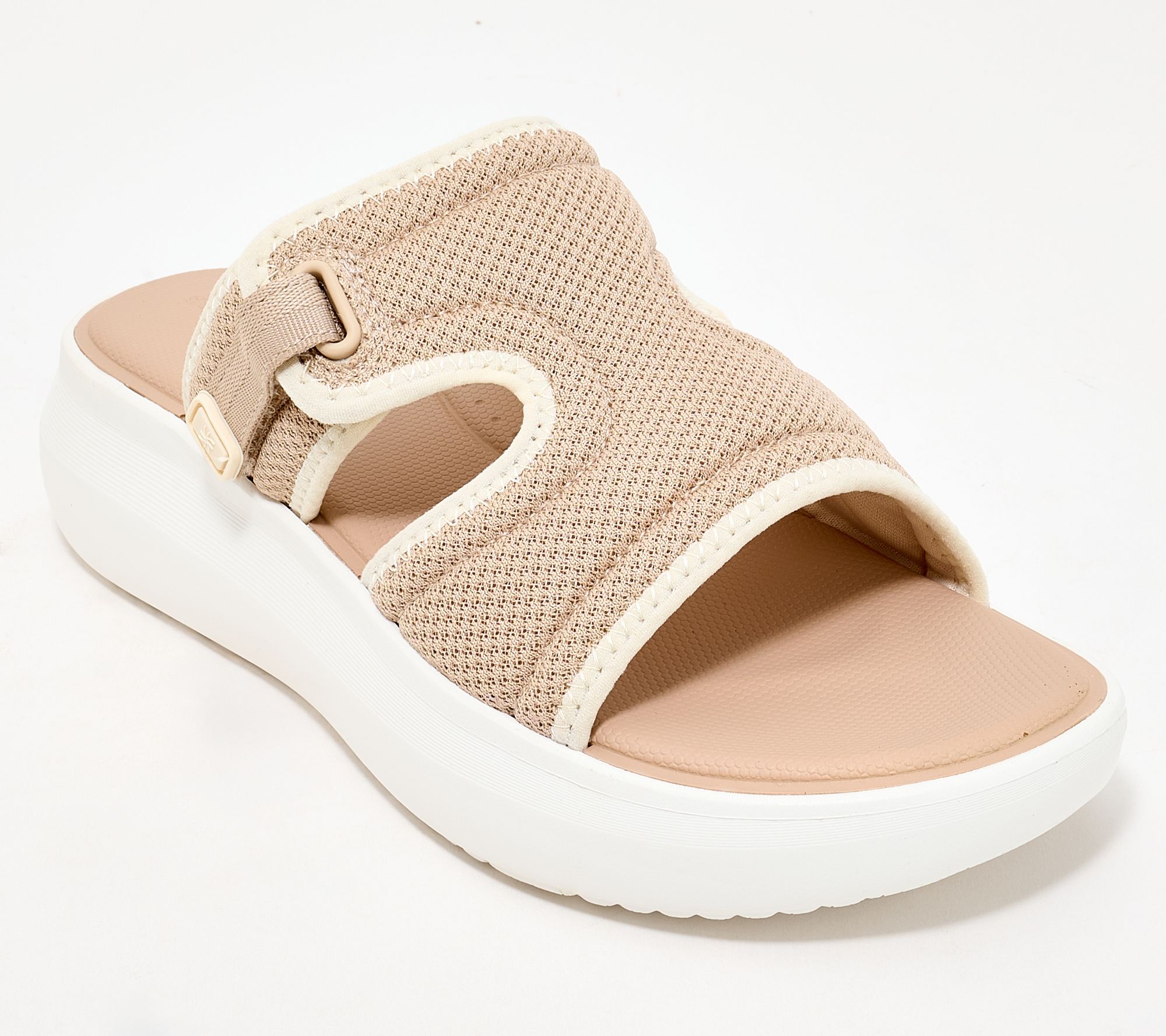 Clarks Cloudsteppers Slide Sandals -Solevana Mist
