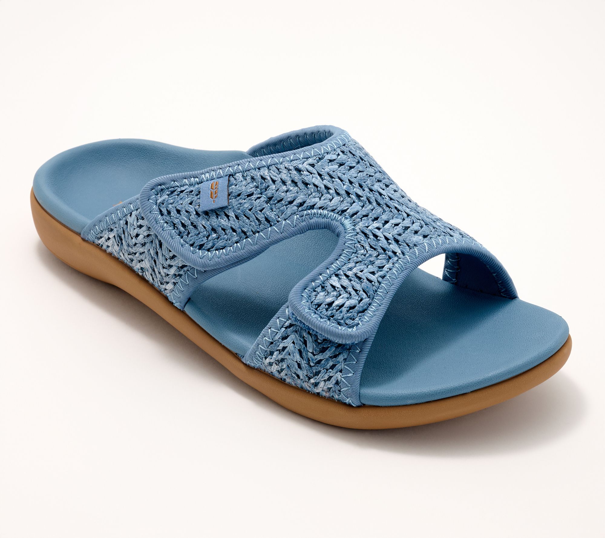 Revitalign Orthotic Adjustable Raffia Sandals - Kholo Capri