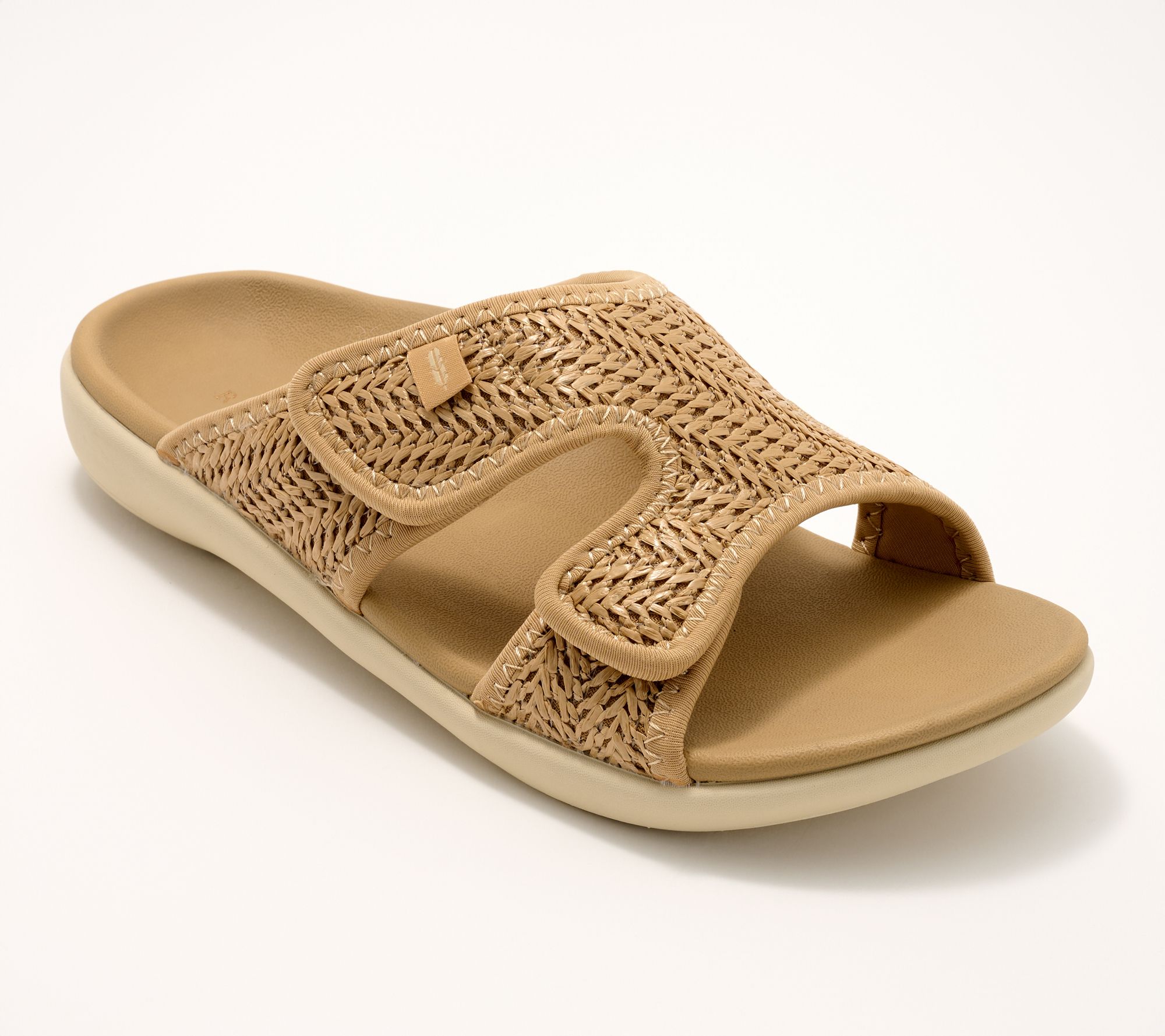 Revitalign Orthotic Adjustable Raffia Sandals - Kholo Capri