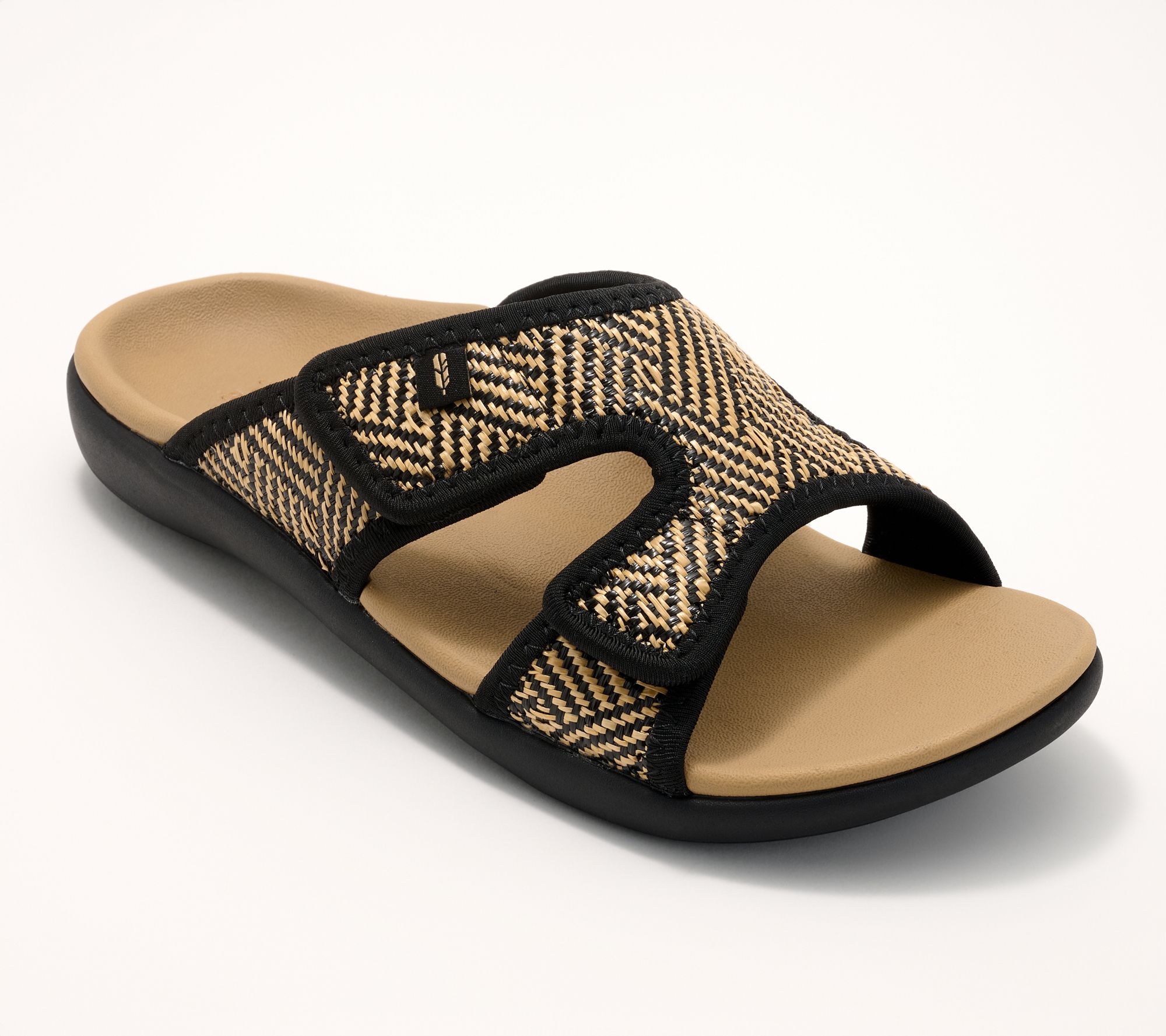 Revitalign Orthotic Adjustable Raffia Sandals - Kholo Capri