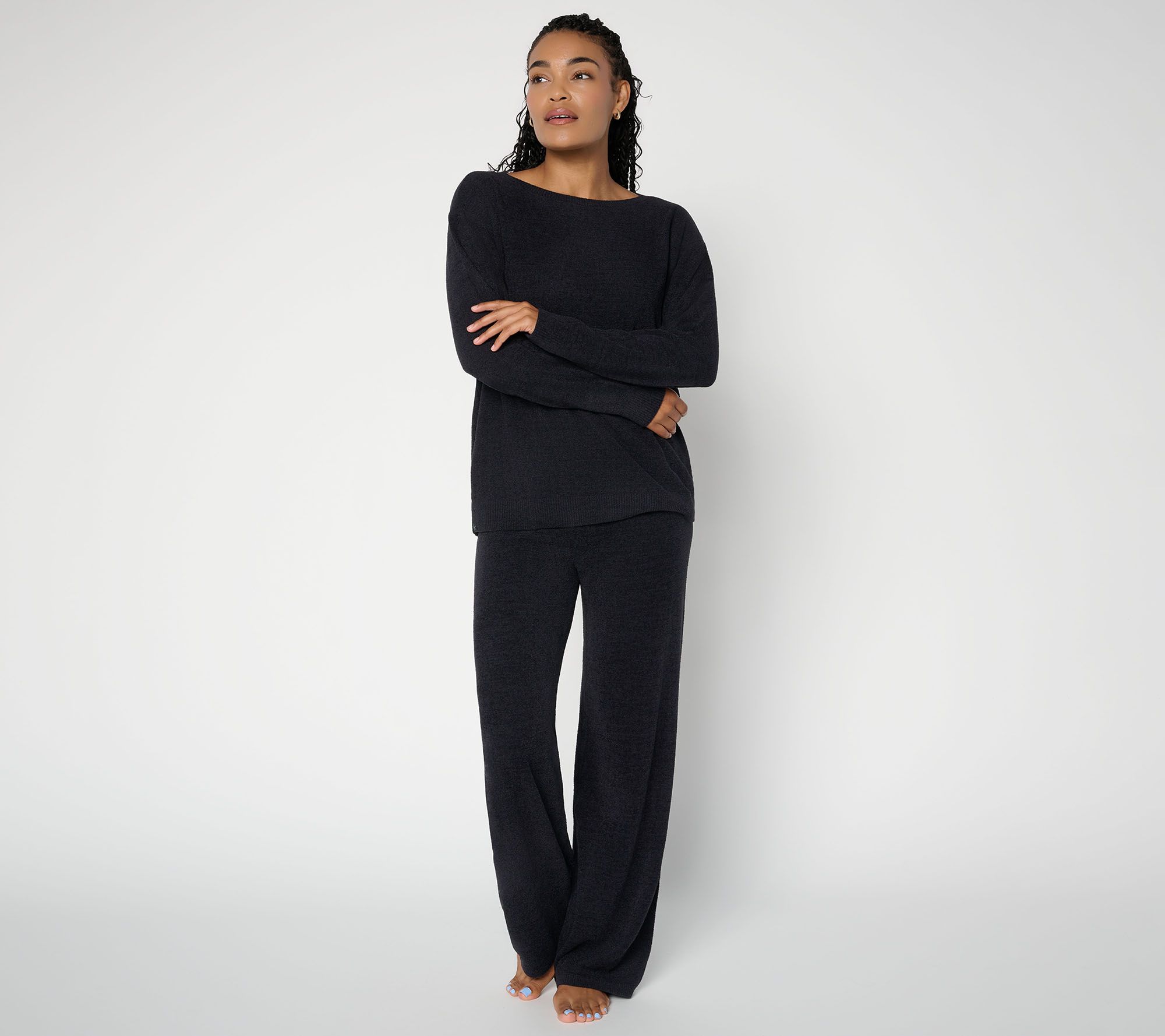 Barefoot Dreams Petite CozyChic Ultra Lite Boatneck Set
