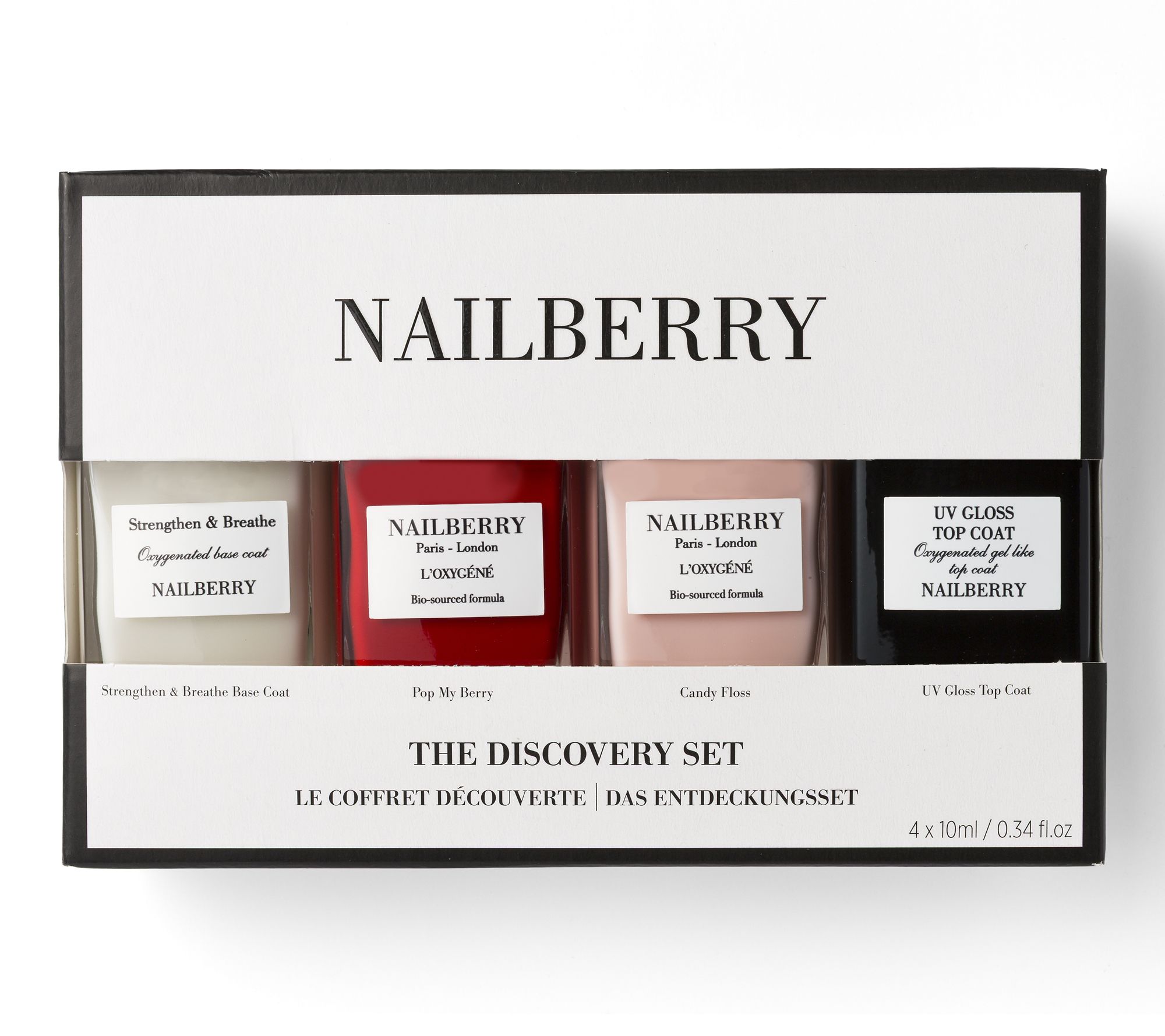 Nailberry 4pc Nail Care Icons Discovery Set