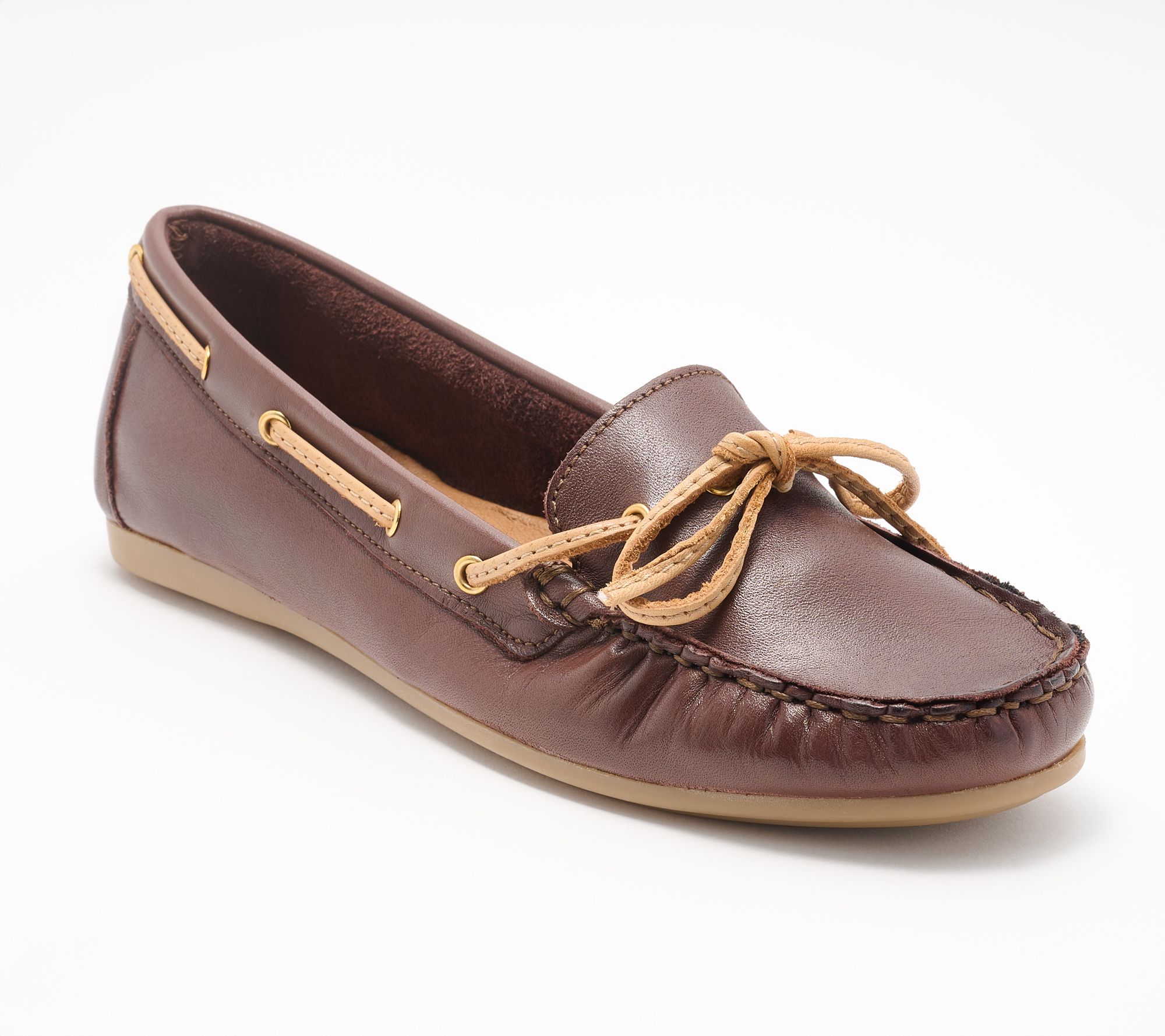 "As Is" Miz Mooz Leather Moccasin Flats- Lucie