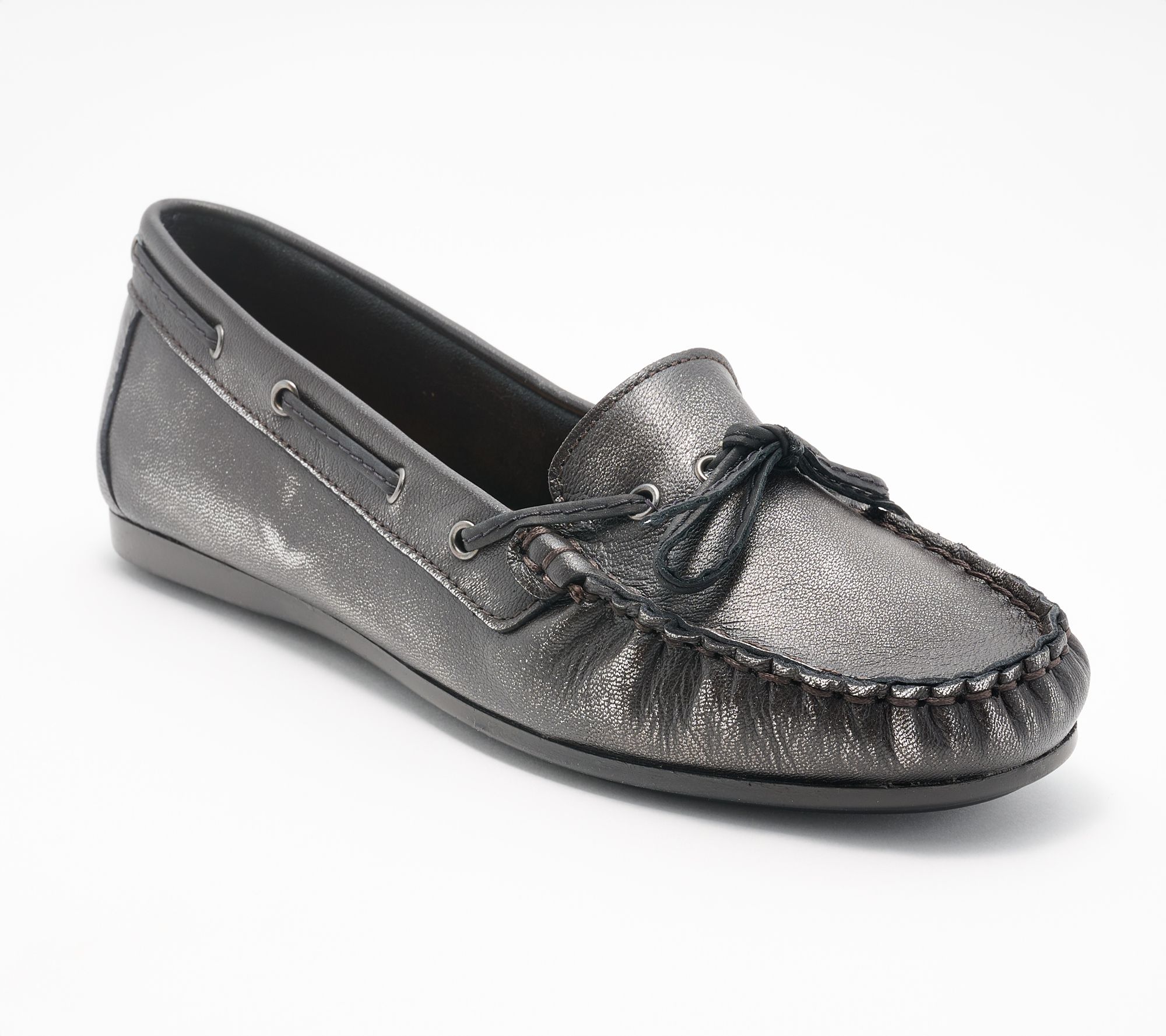 "As Is" Miz Mooz Leather Moccasin Flats- Lucie