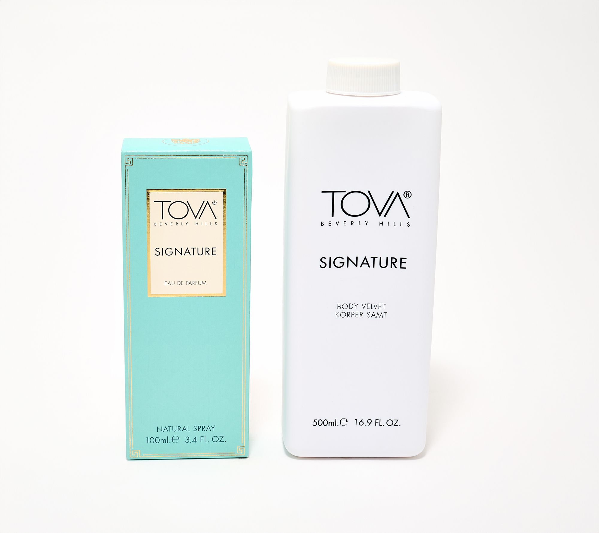 TOVA Signature 3.4oz EDP & Body Velvet Set