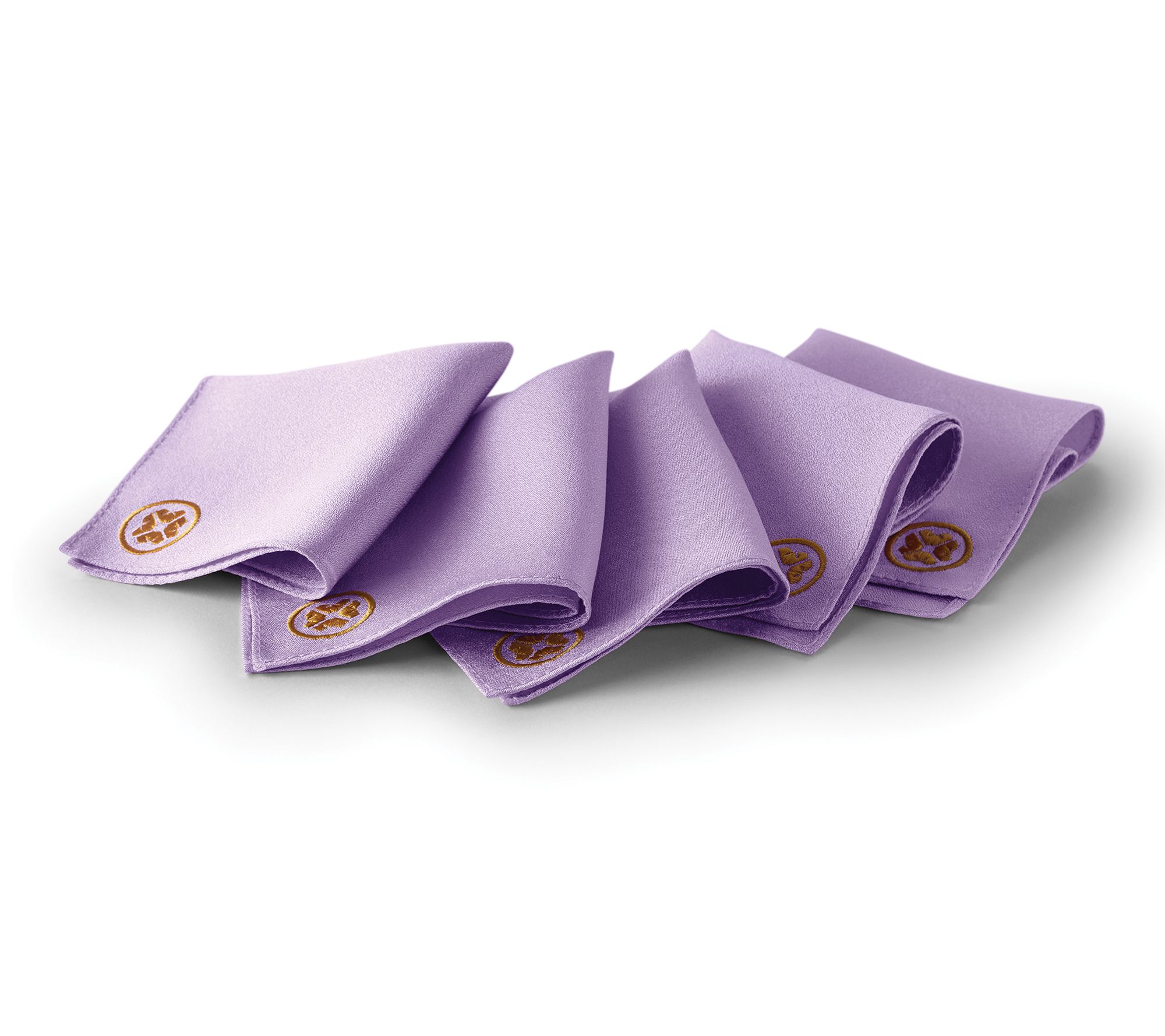 TATCHA Kinu Pure Silk Polishing Face Cloths, Set of 5