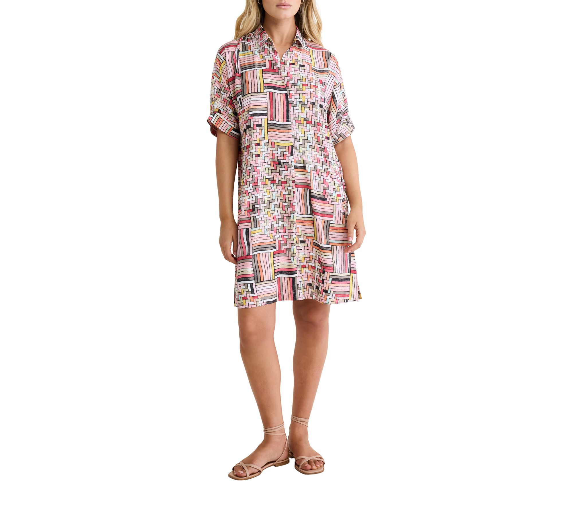 NIC+ZOE Colorweave Devon Dress