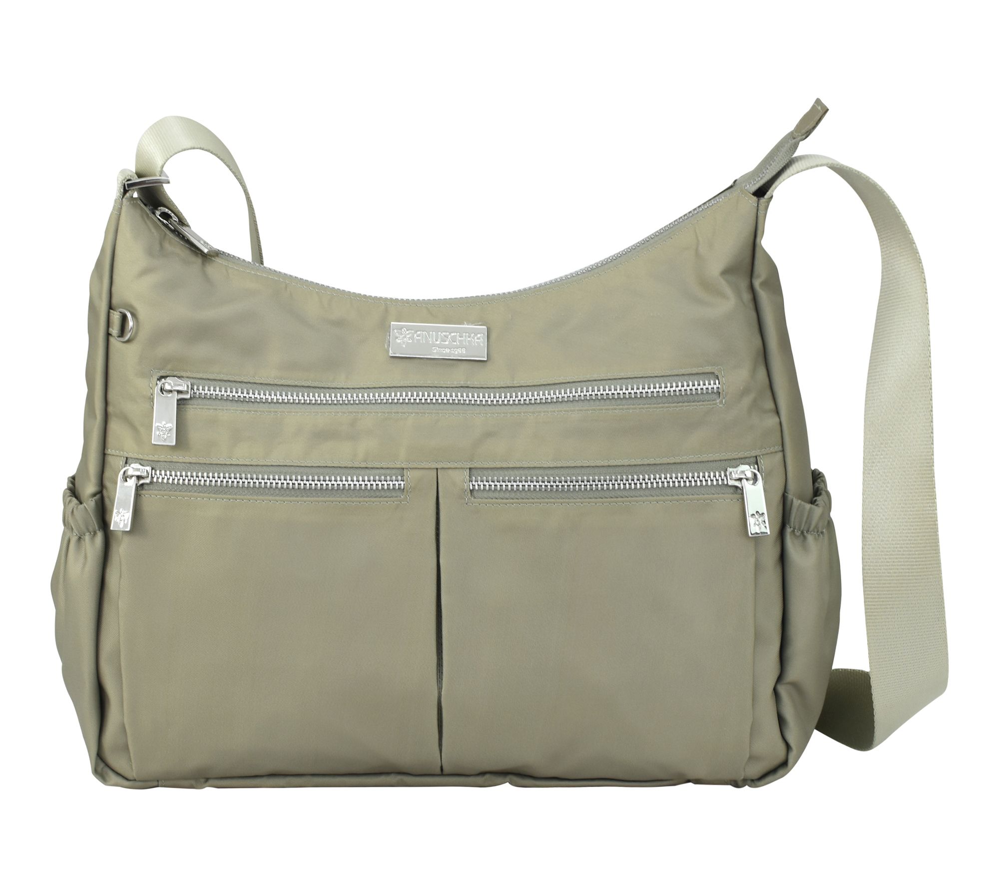 Anuschka Wanderlust Luxe Fabric Crossbody Hobo