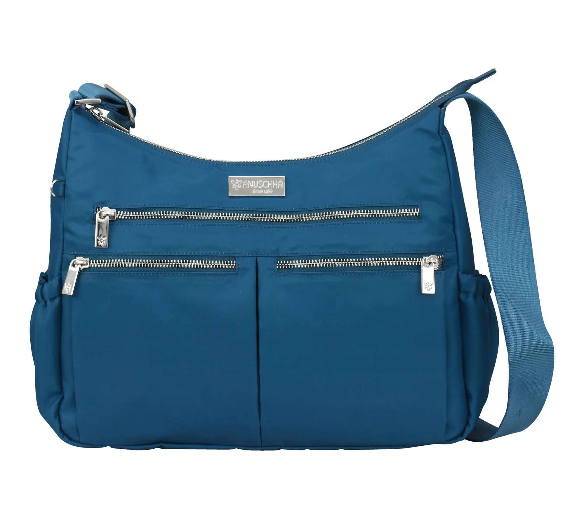 Anuschka Wanderlust Luxe Fabric Crossbody Hobo