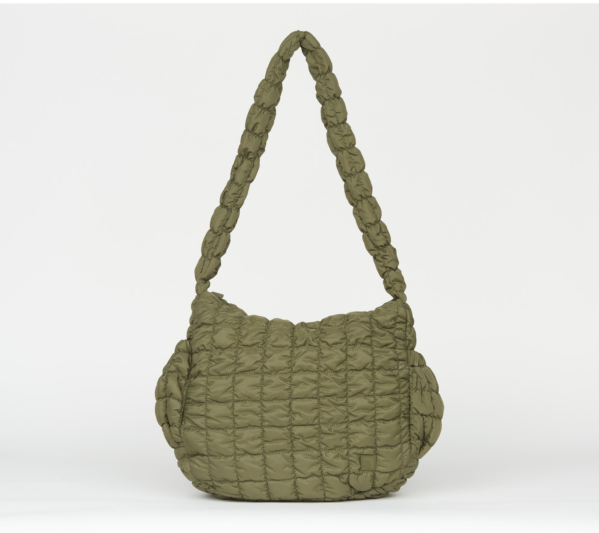 "As Is" IHKWIP Large Cloud Quilt COnvertible Shopper Tote