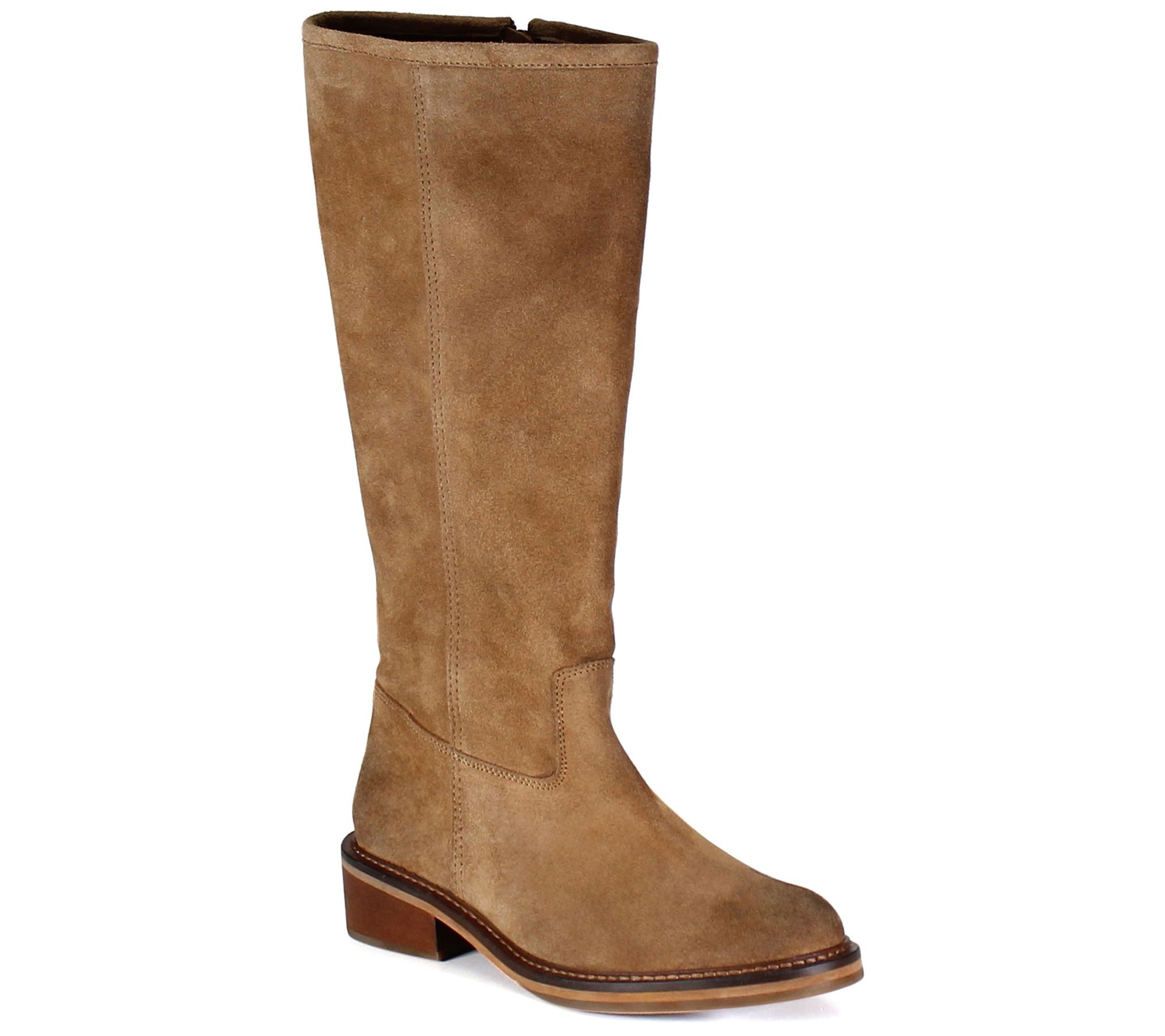 Diba True Medium Calf Suede Tall -Shaft Boots -Keep Em