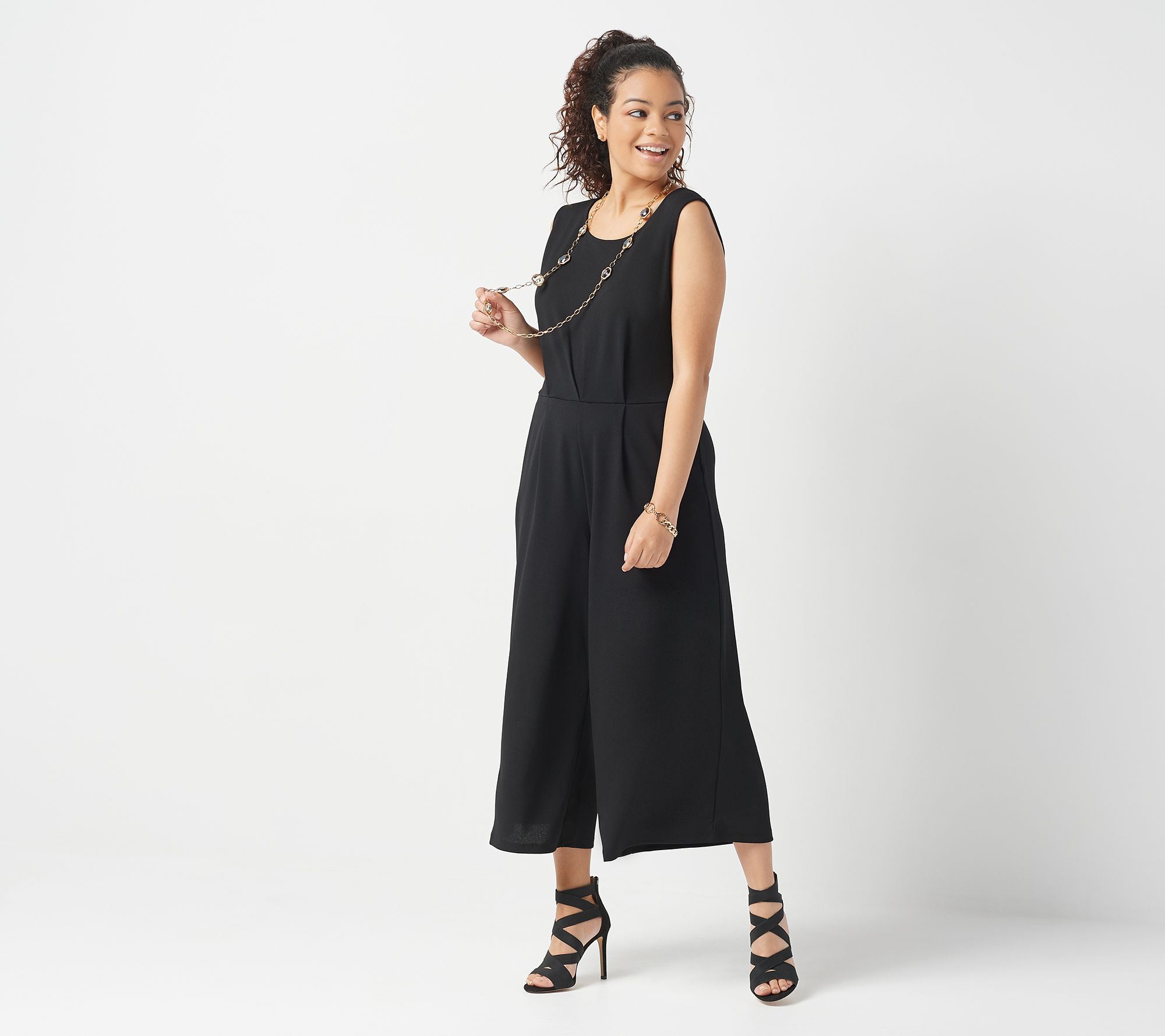 qvc petite jumpsuits