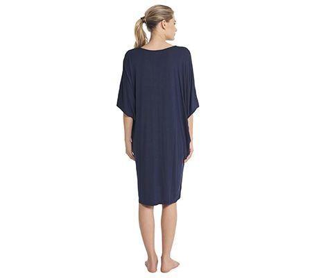 qvc barefoot dreams caftan