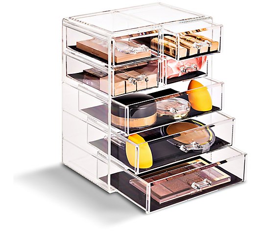 Sorbus Makeup and Jewelry Storage Case with 7 Drawers