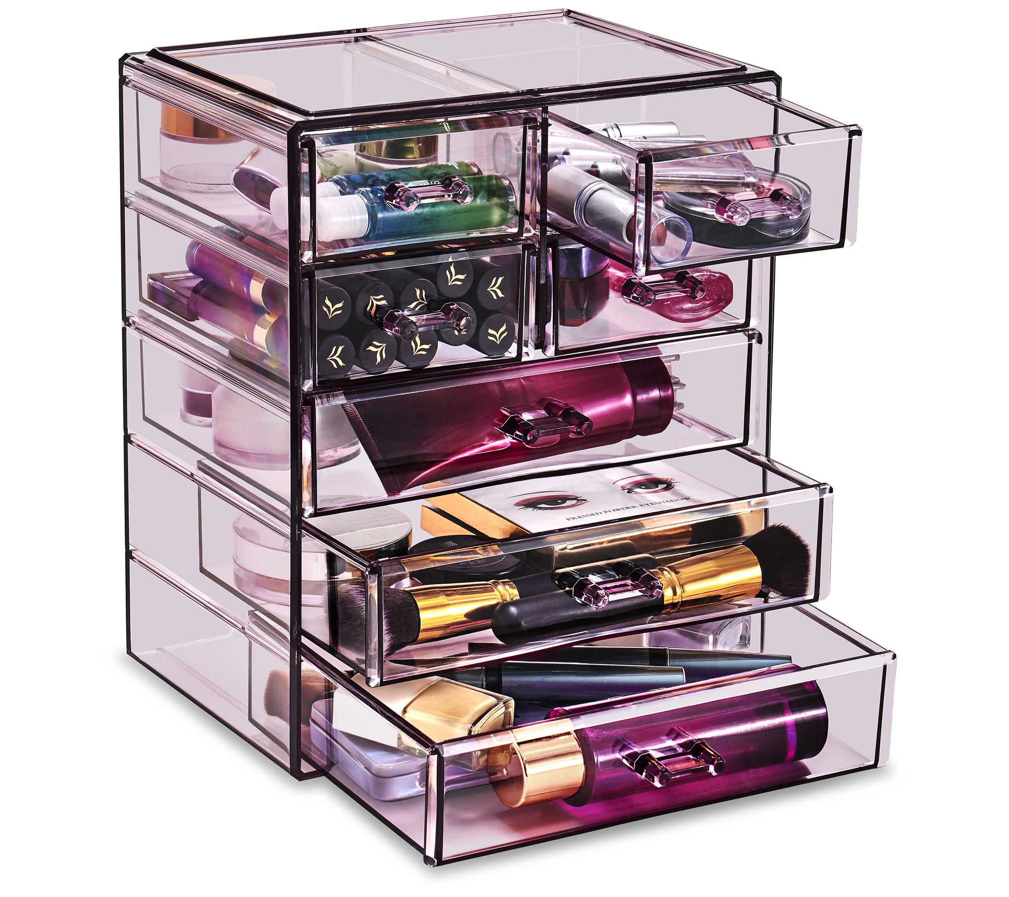 Sorbus Makeup and Jewelry Storage Case with 7 Drawers