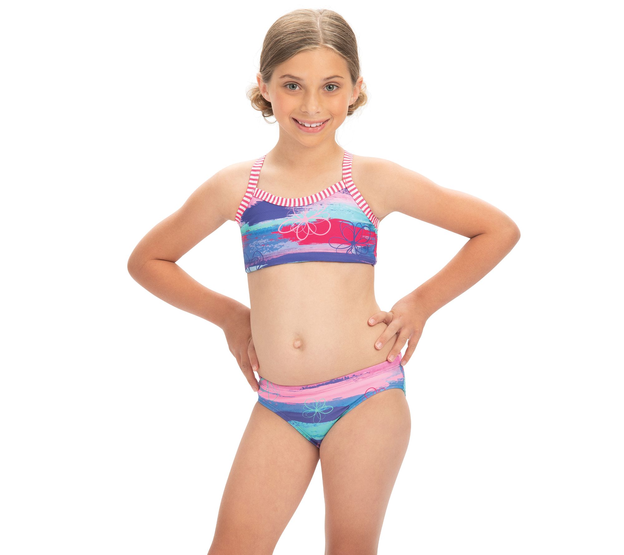 girls 2 piece swimsuit