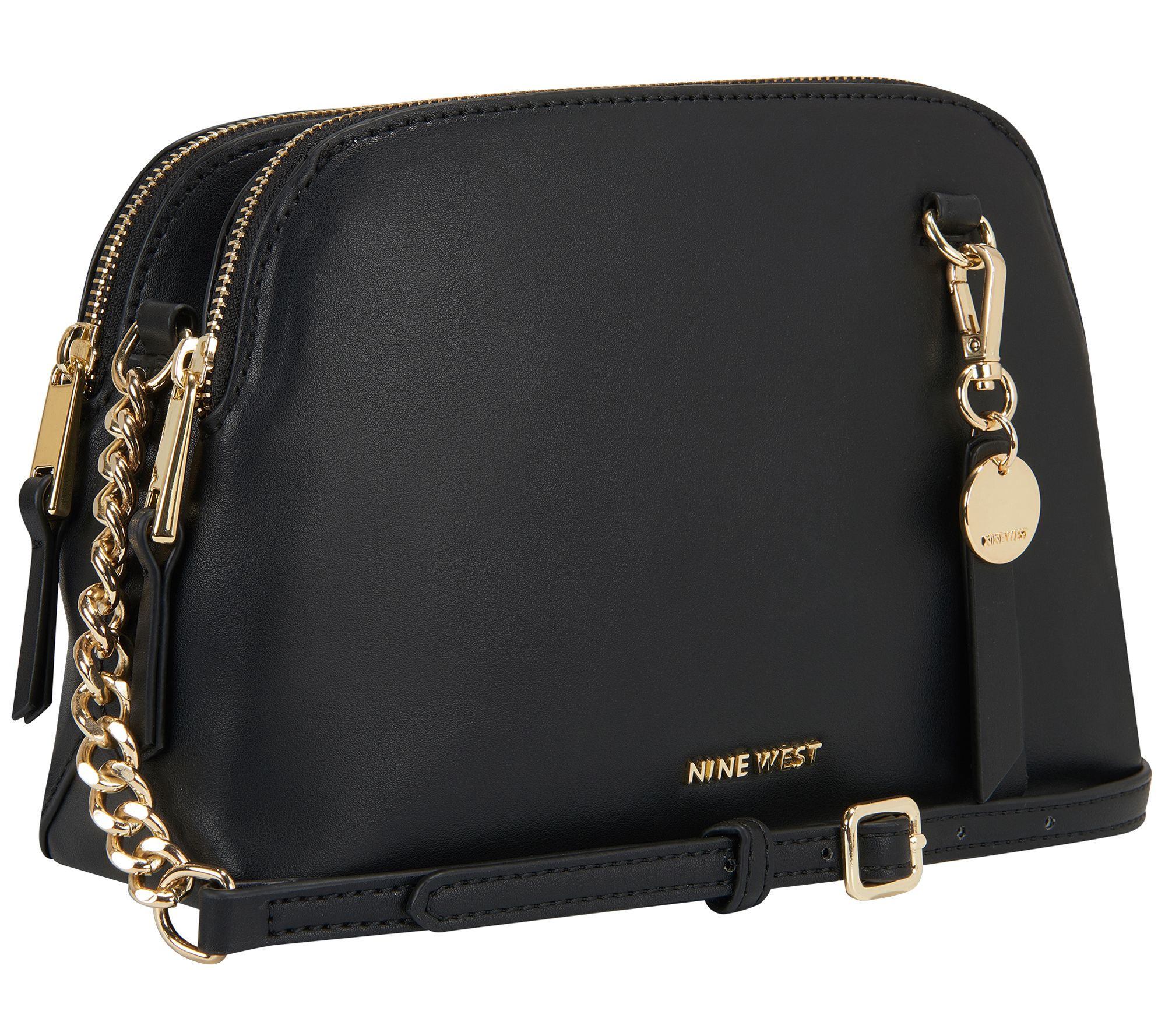 nine west crossbody clutch