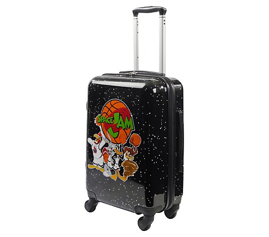WB Space Jam Printed 21" Hard-Sided Suitcase W/4 Wheels