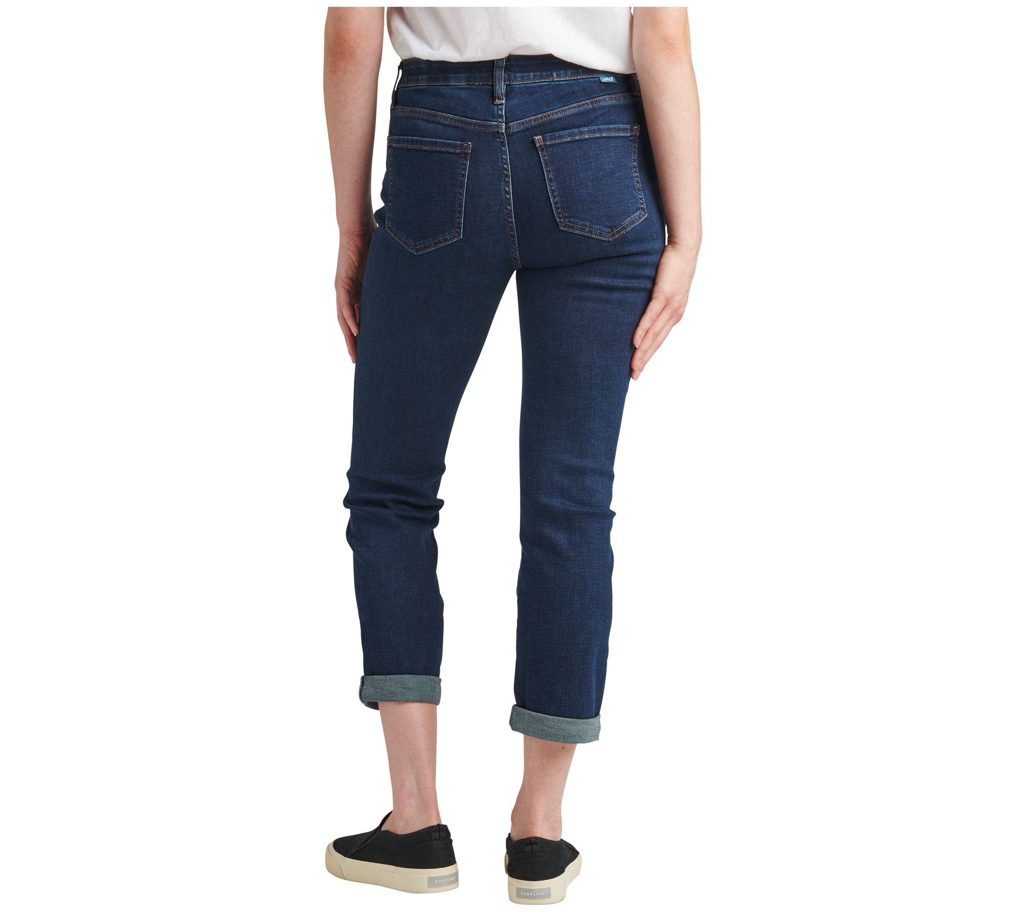 JAG Jeans Carter Mid Rise Girlfriend Jeans - Lenox - QVC.com