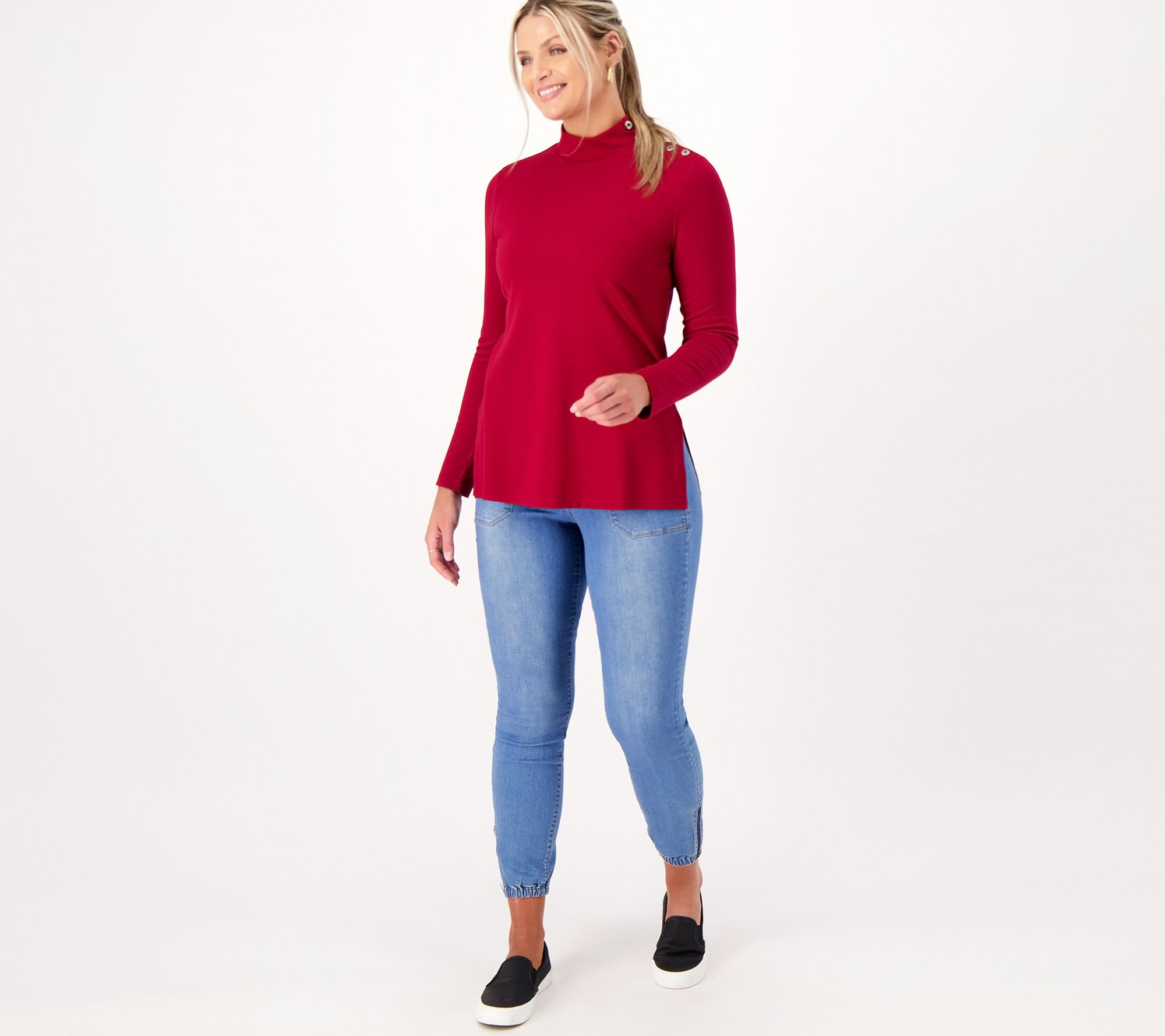 Windham Mosaic Yoke Pullover - Sue McCain