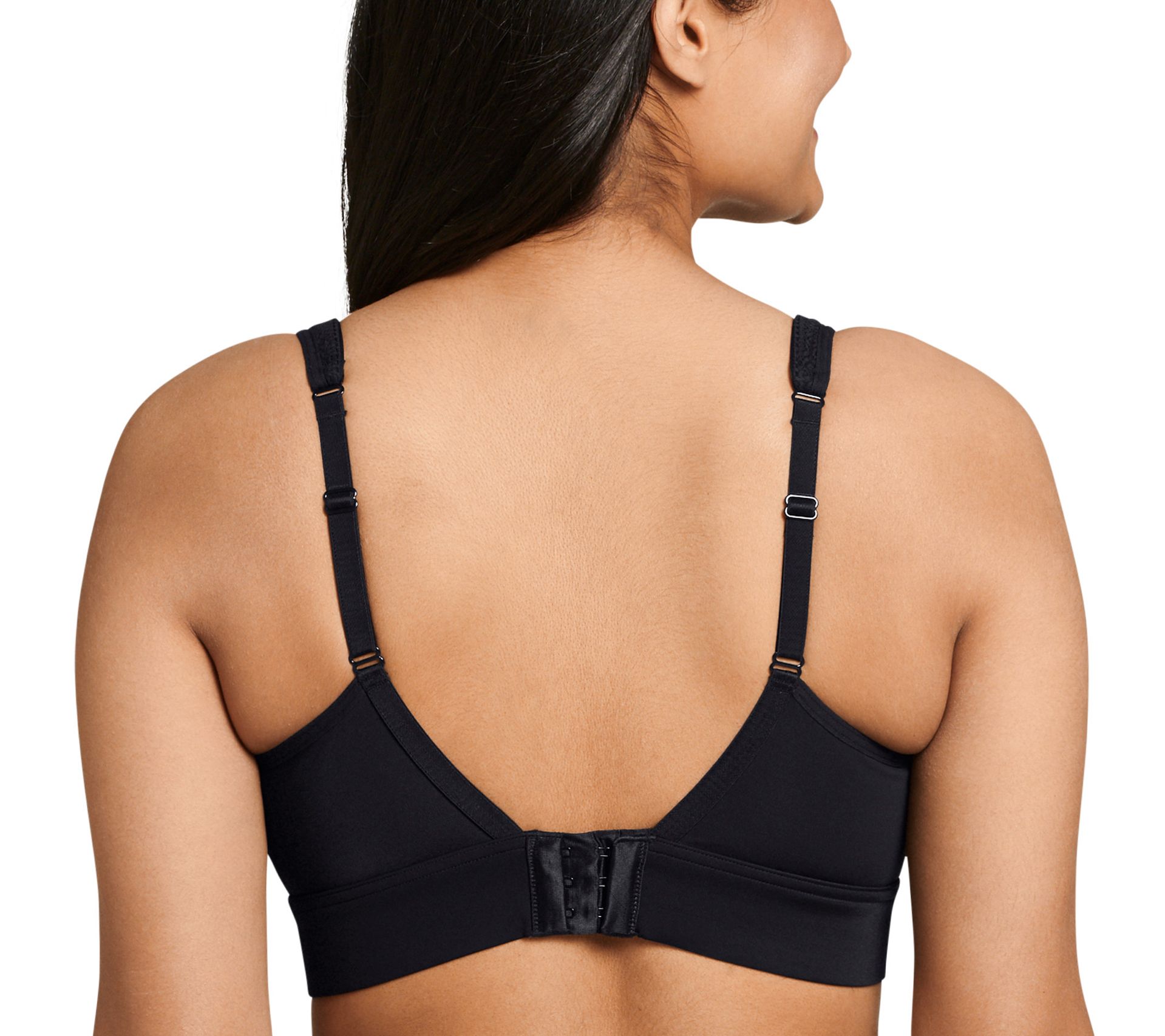 Jockey Women Forever Fit T-shirt Molded Cup Lace Bra 2x Harbor