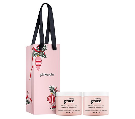 philosophy 4oz whipped body creme duo