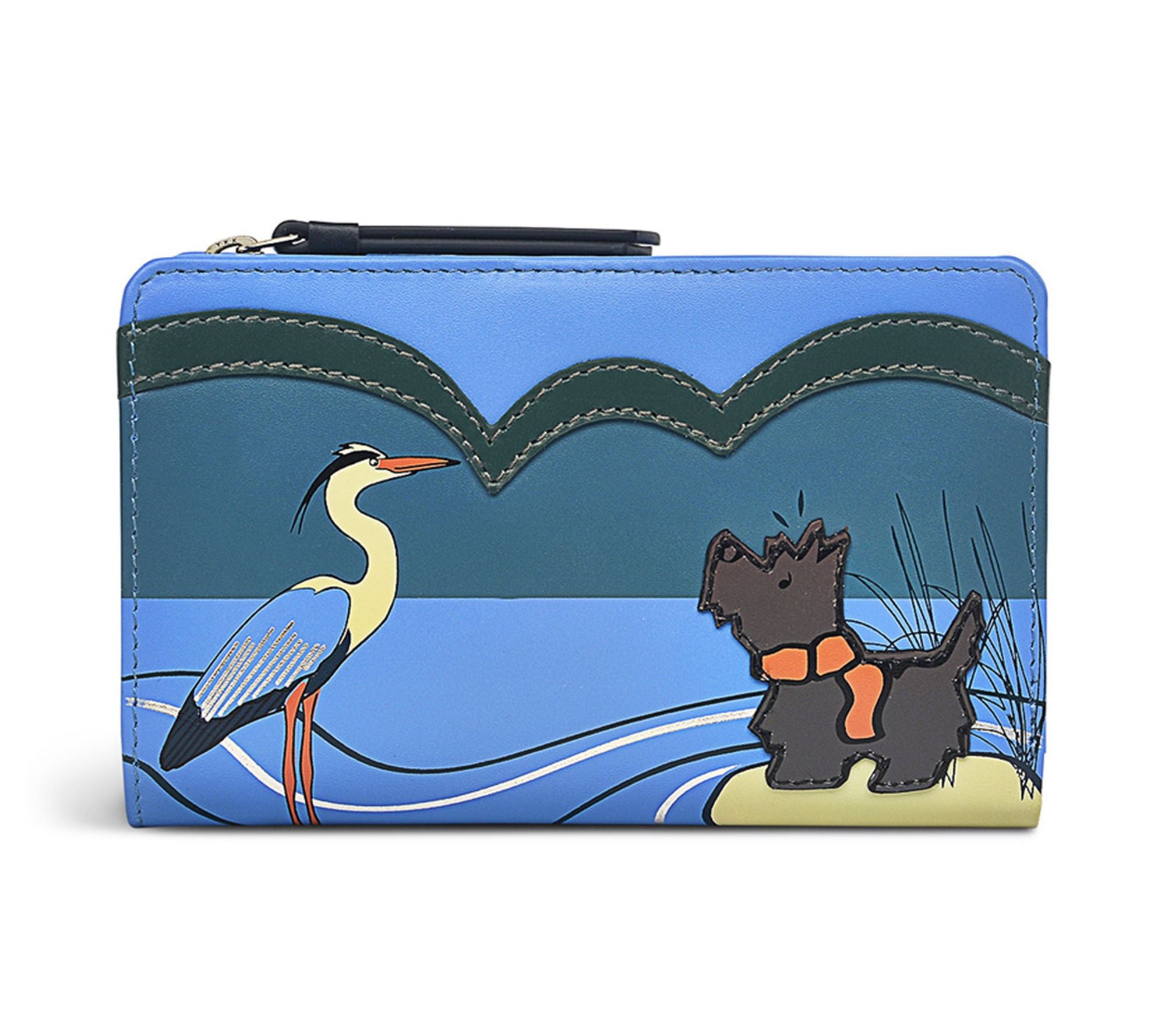 Medium Bifold Purse, Heron And The Dog SS23