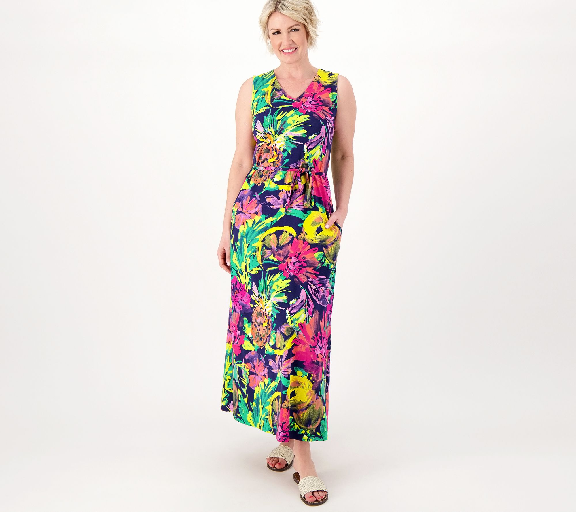 Qvc maxi dresses on clearance hotsell