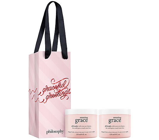 philosophy Whipped Body Creme 4-oz Duo