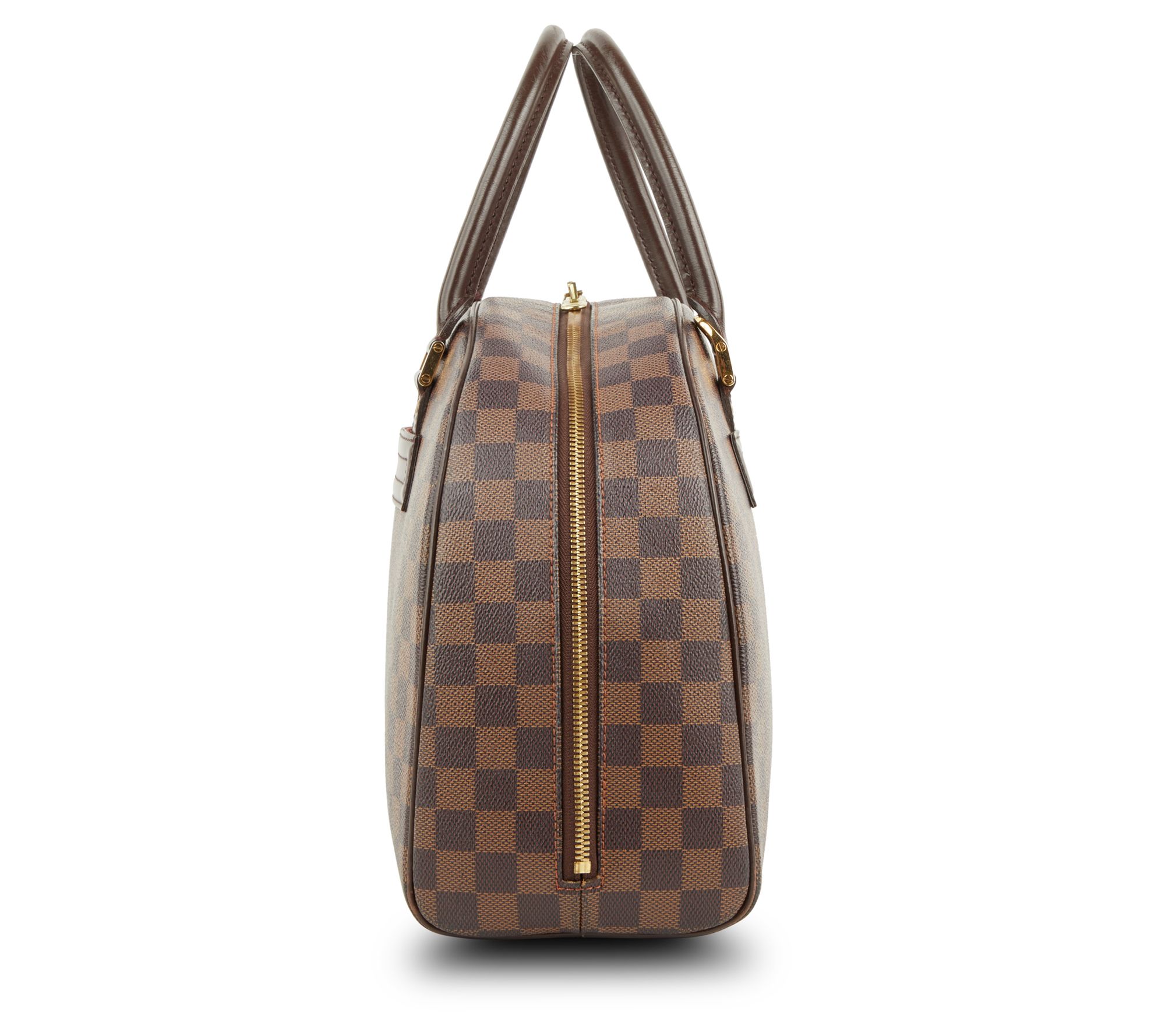 Brown Louis Vuitton Damier Ebene Nolita 24 Heures Handbag