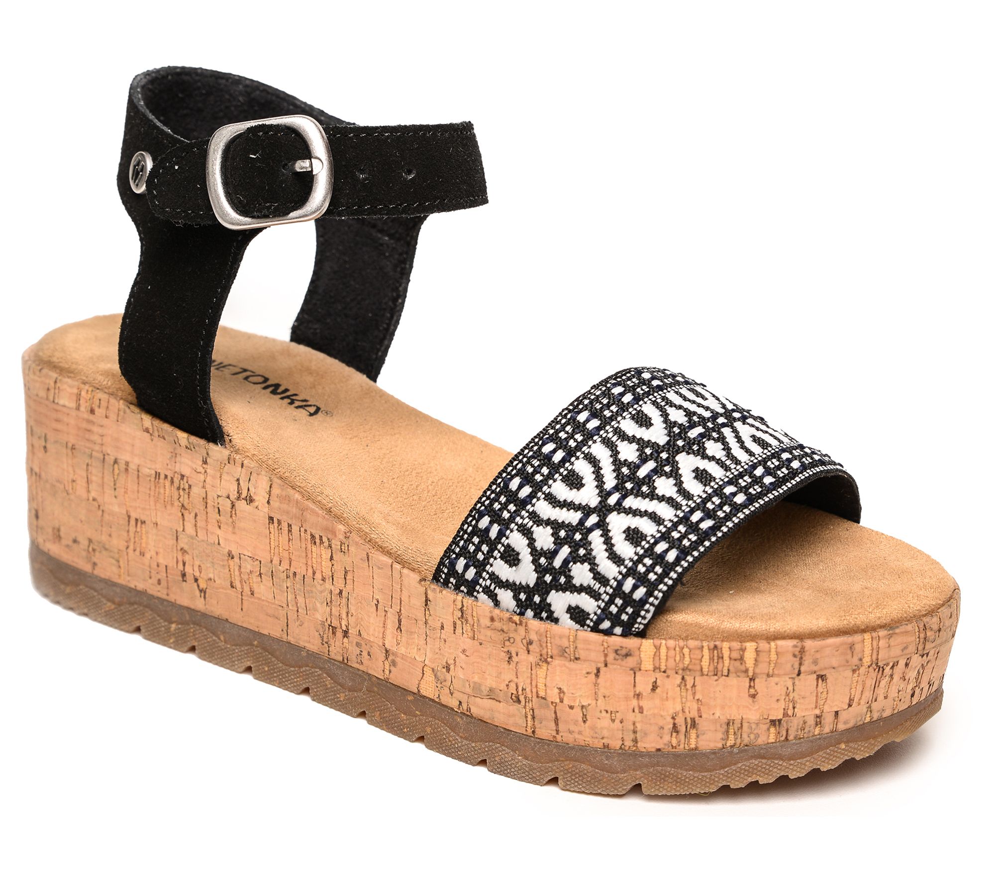 Minnetonka Women's Patrice Wedge Sandals