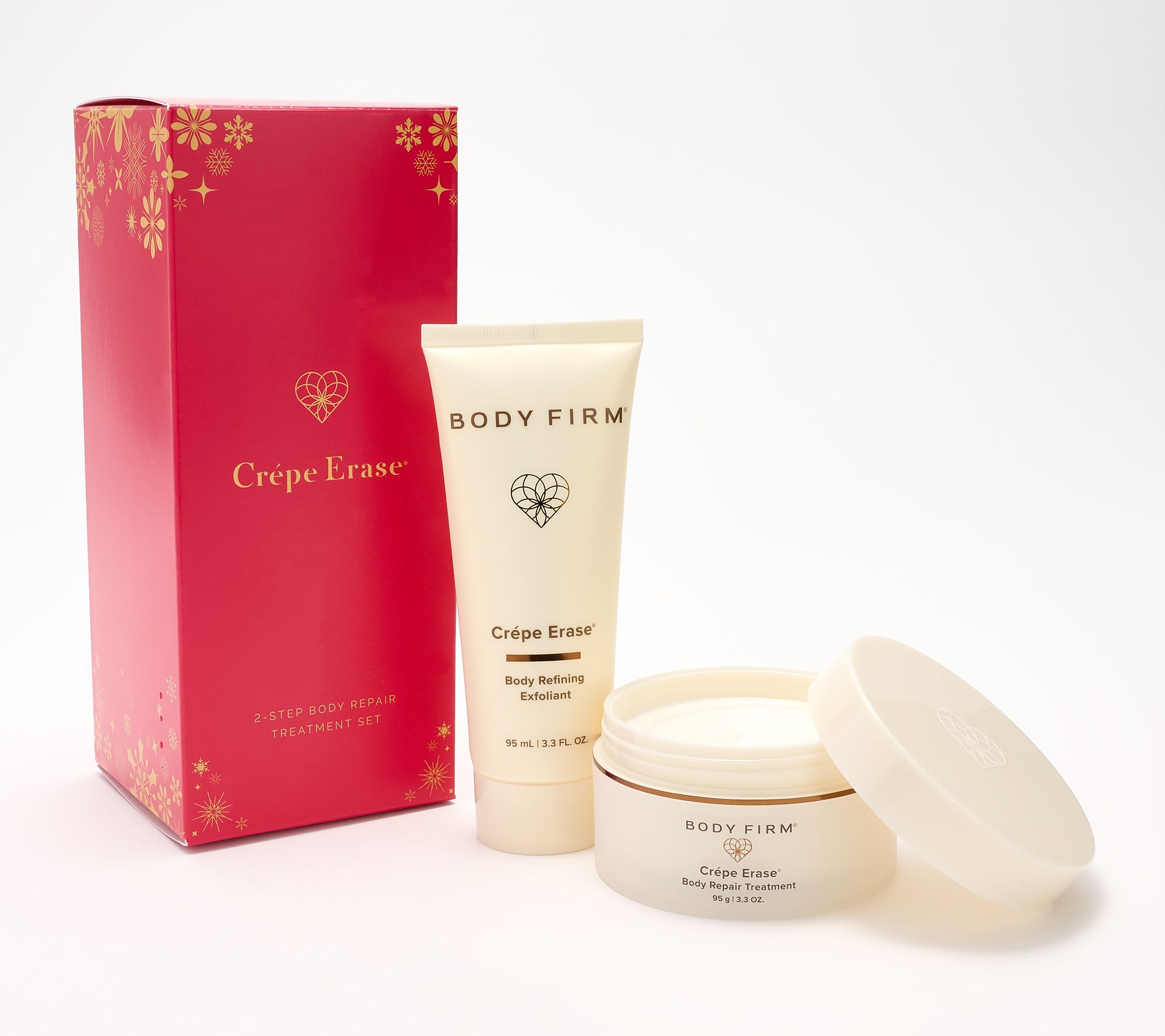 Crepe Erase Advanced Body Repair Treatment with TruFirm Complex, factory 2-Step Kit