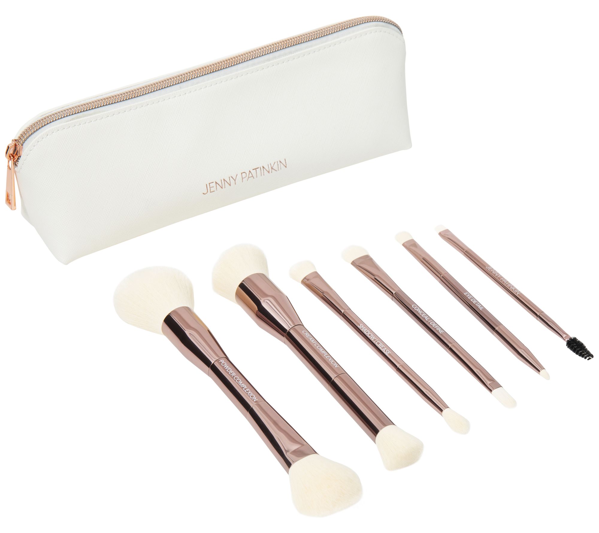 Jenny Patinkin Sustainable Luxury Dual-Ended Ma keup Brush Set