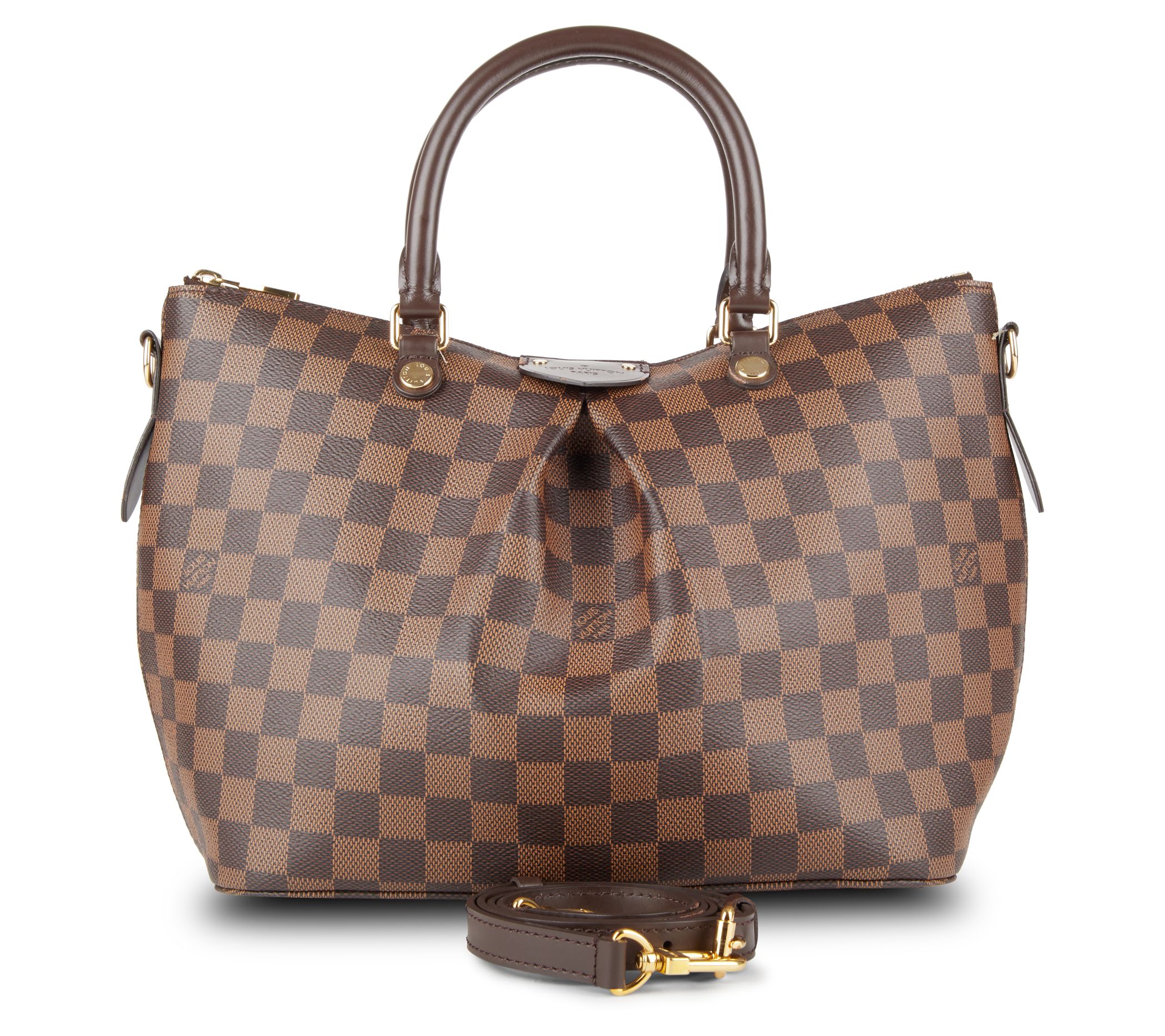  Pre-Owned Louis Vuitton Siena Damier Ebene MM Bown