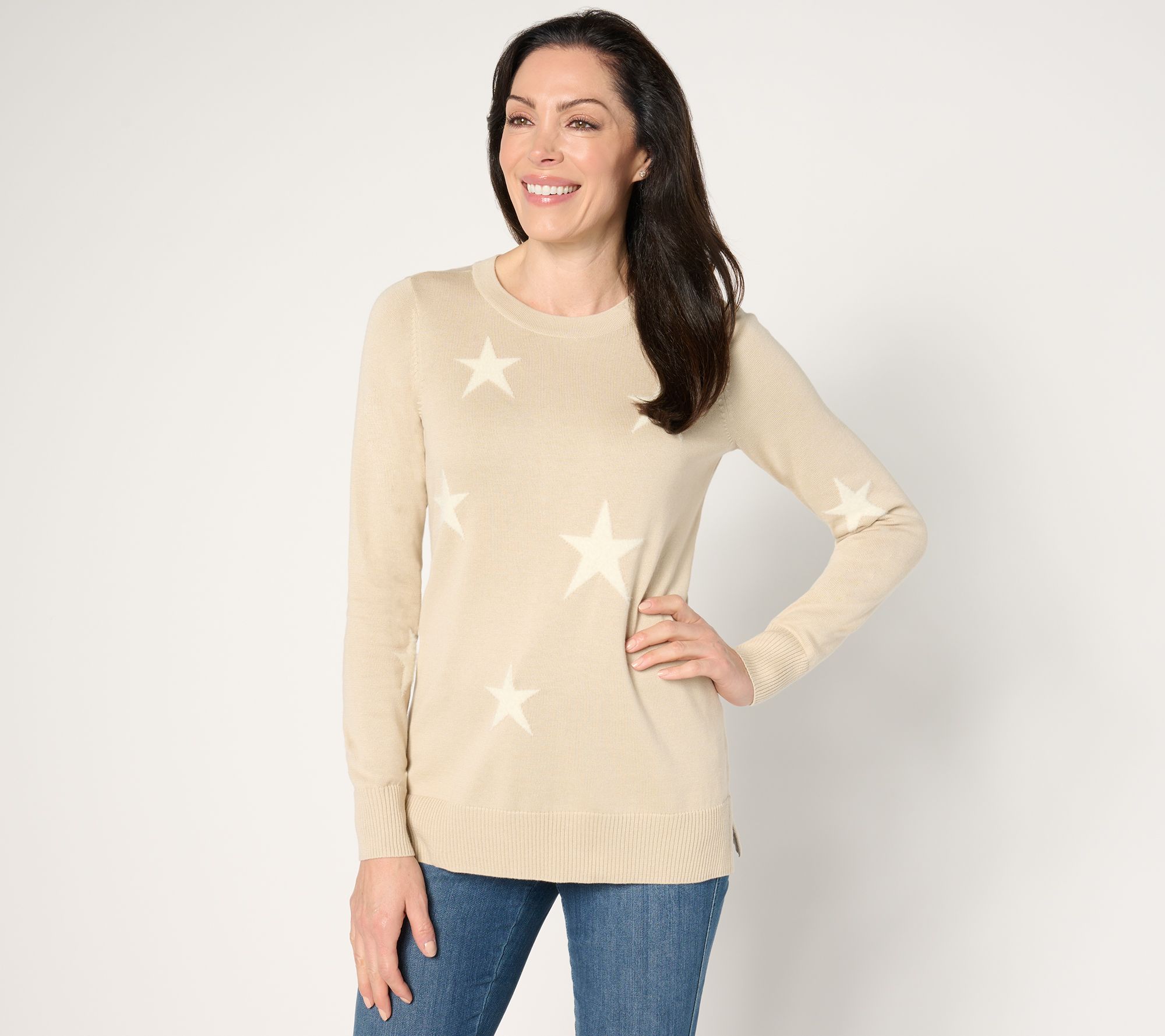 Belle by Kim Gravel Star Power Sweater