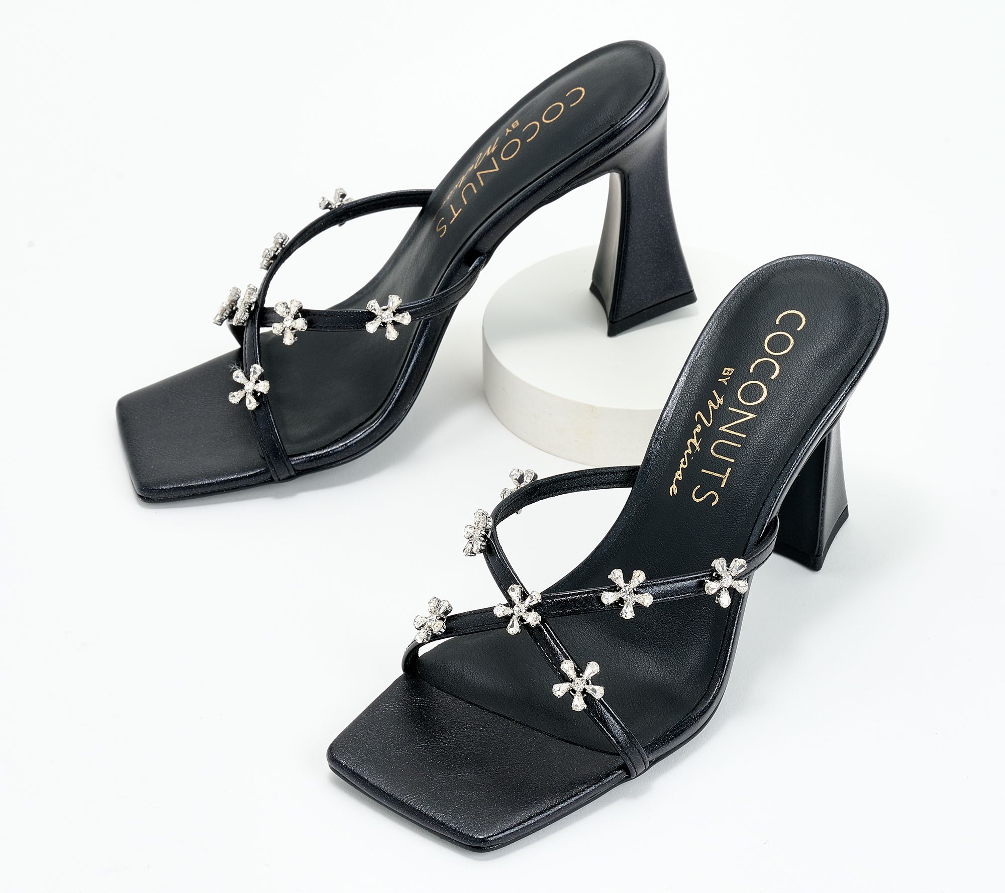 "As Is" Coconuts by Matisse Embellished Heeled Sandals