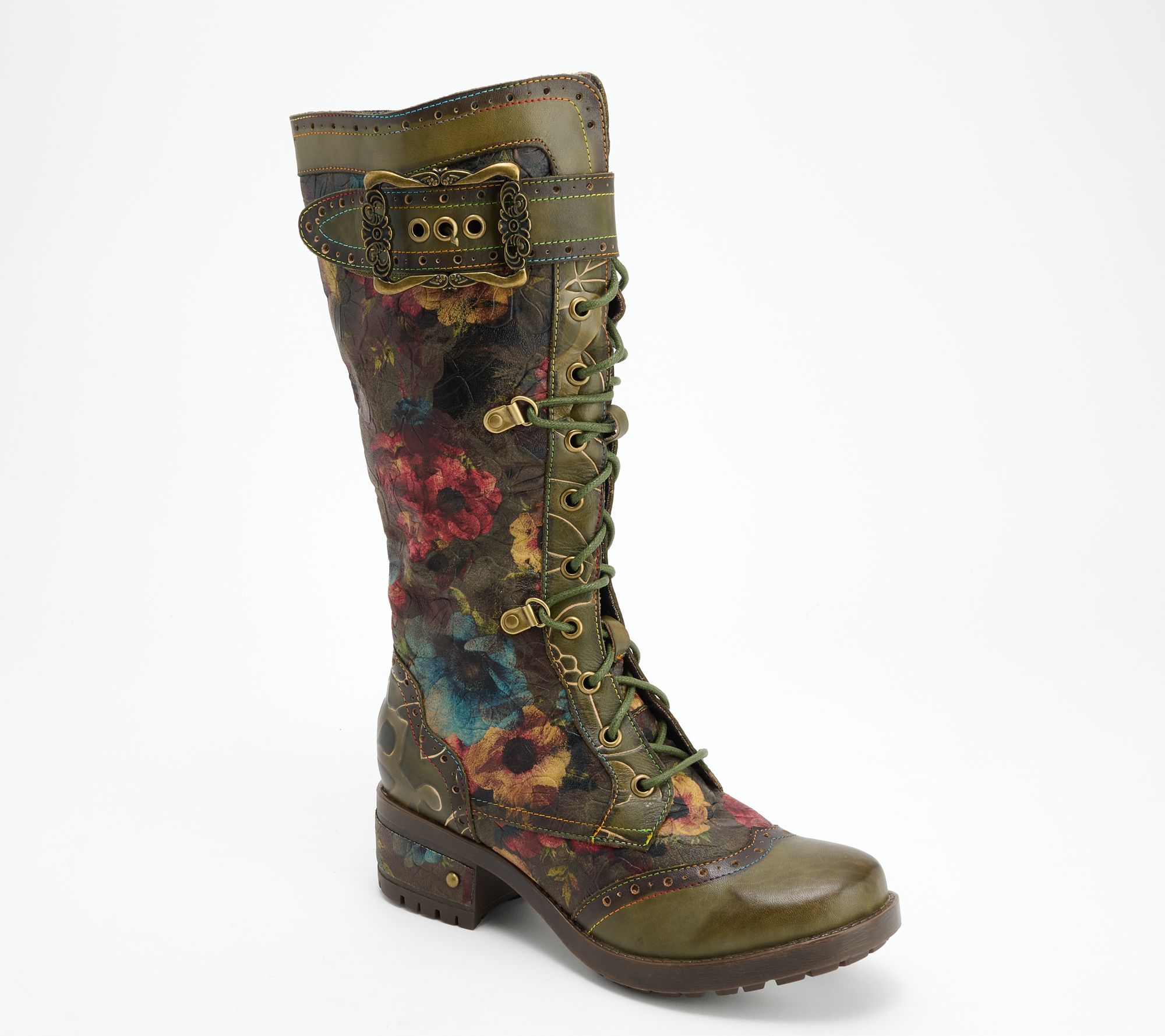 L'Artiste by Spring Step Lace-Up Boots - Kisha-Fall