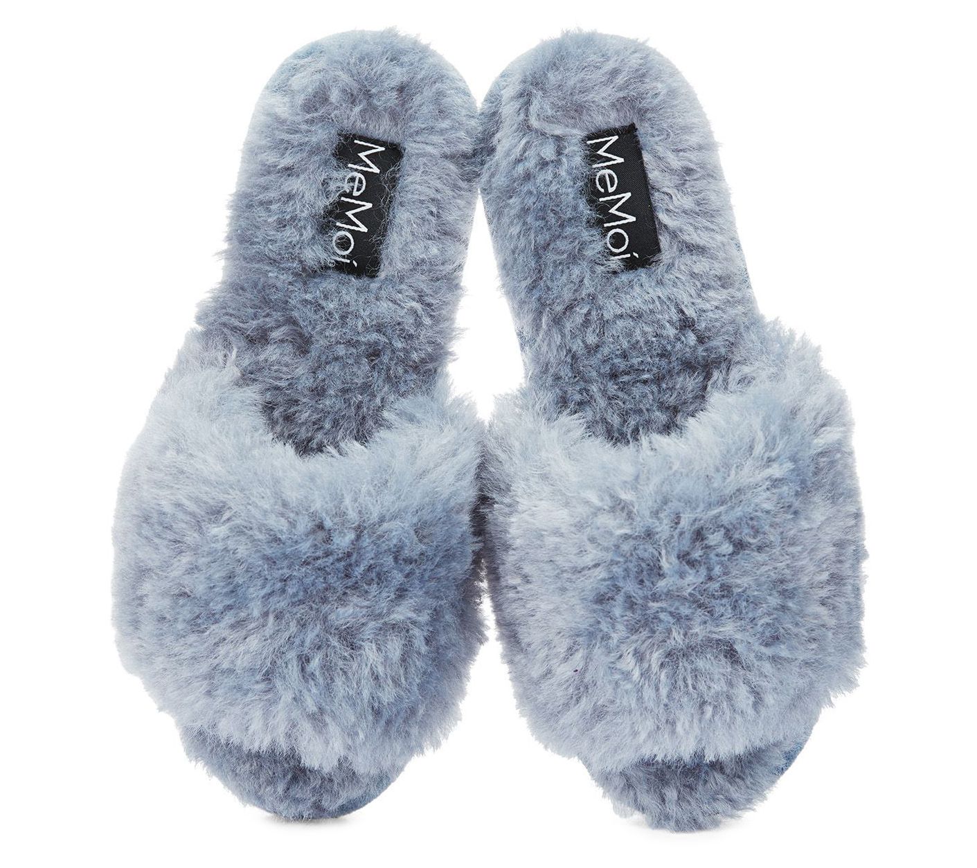 Memoi Women's Jacqueline Plush Slide Slippers