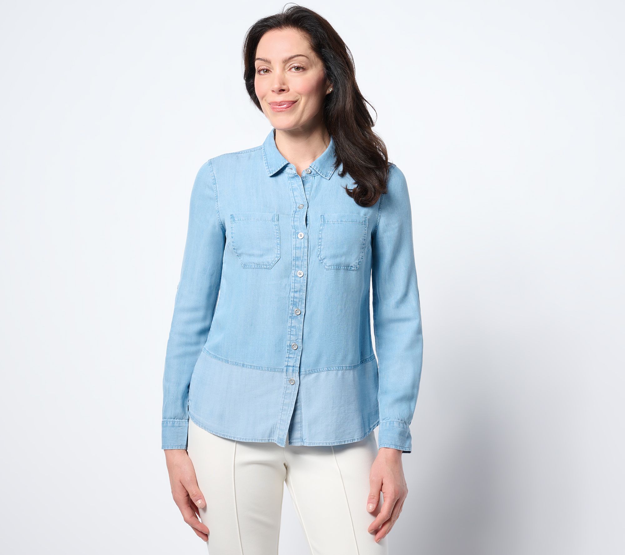 "As Is" Liverpool Los Angeles Long Sleeve Button Down Shirt