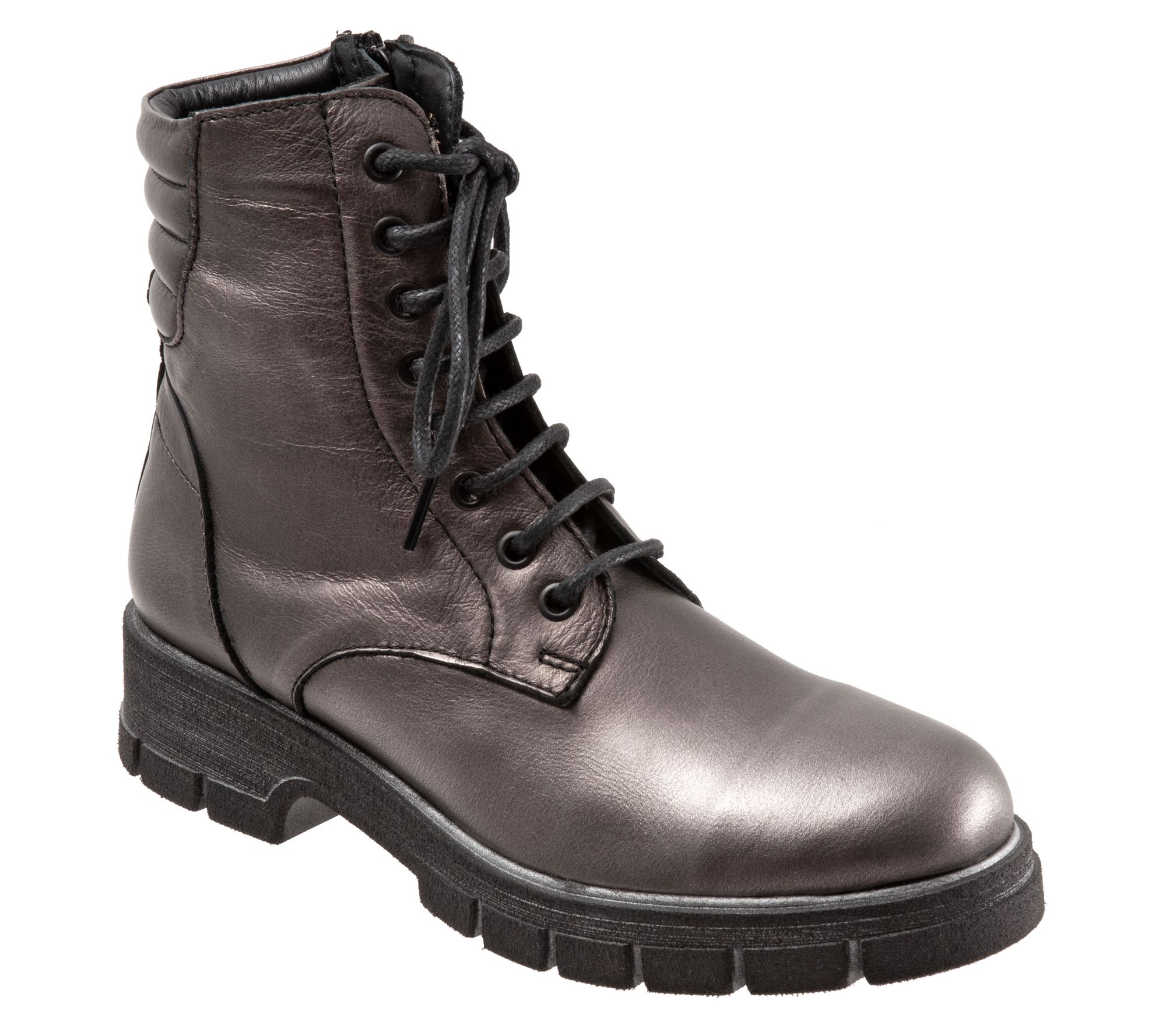 Bueno Rage Leather Combat Boot