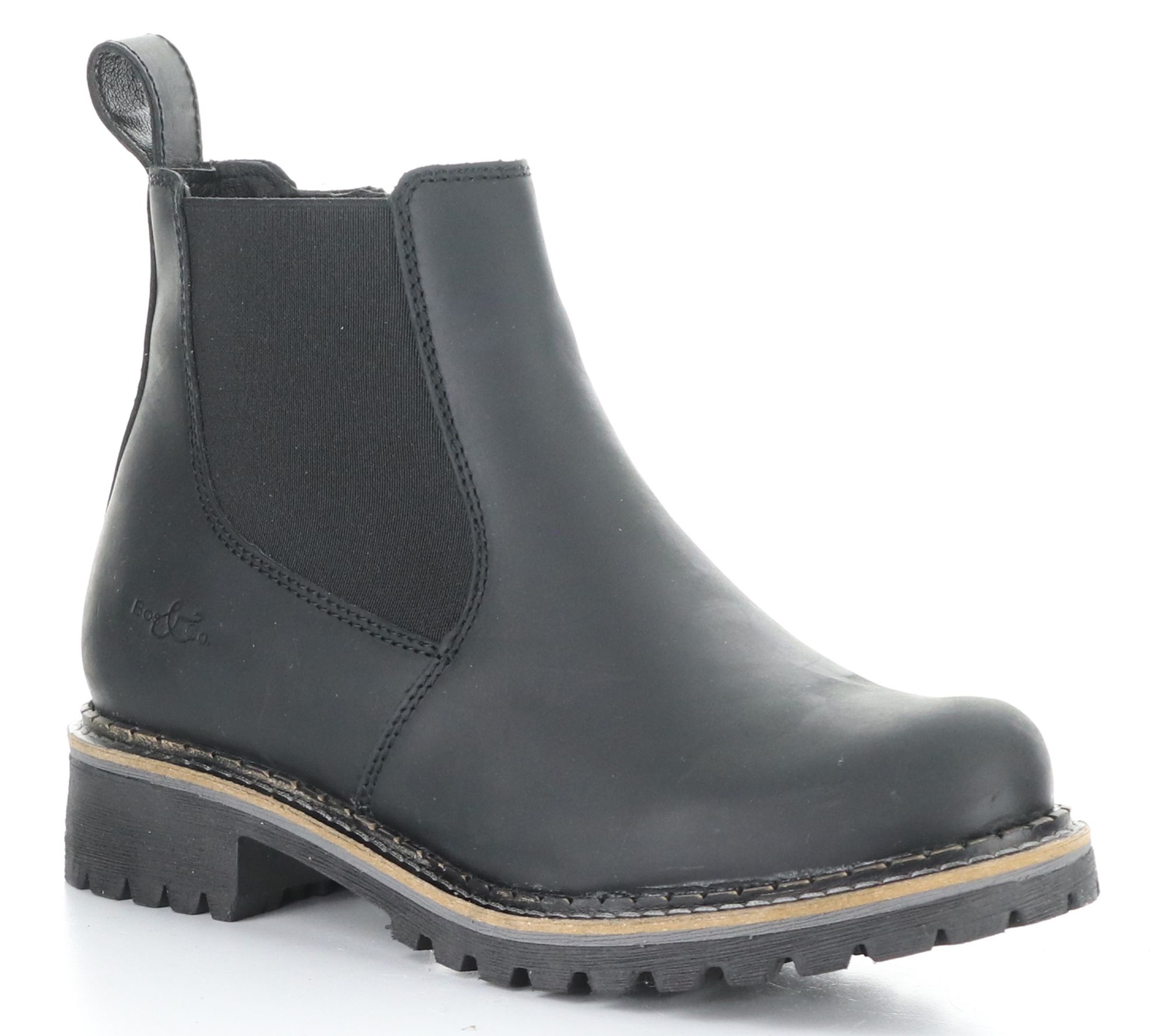 Bos. & Co. Winter Saddle/Elastic Leather Boot -Camden