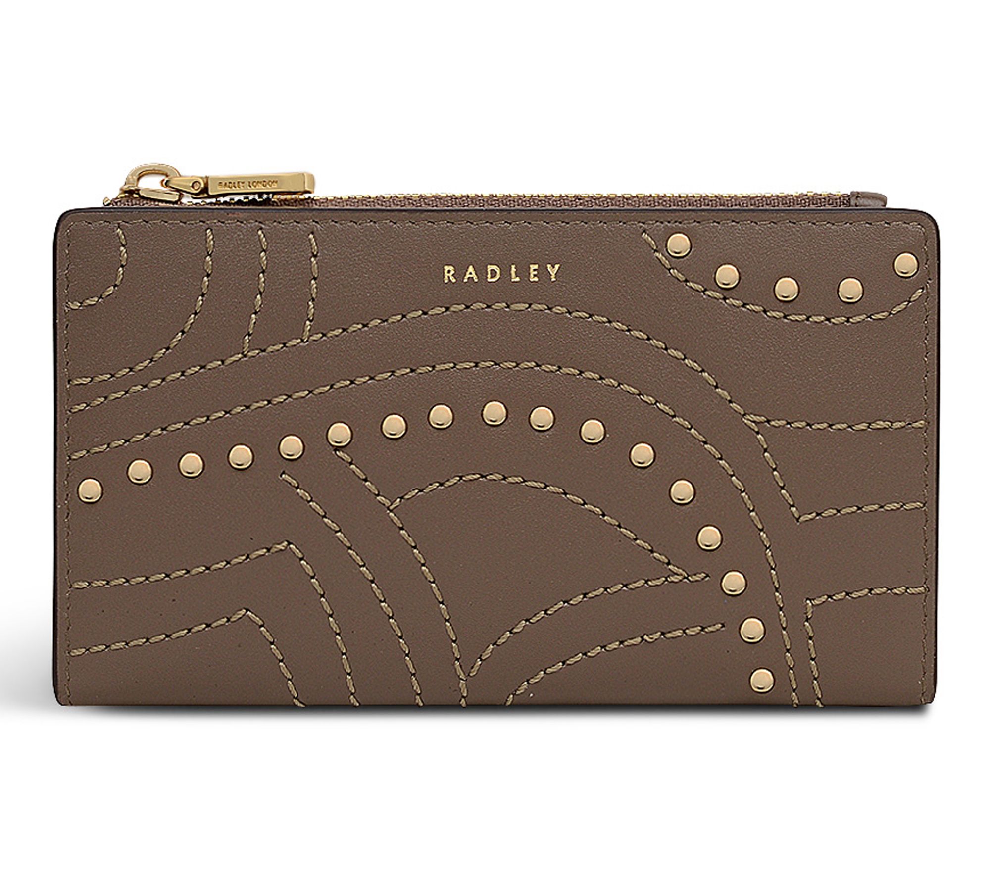 Radley Coin Street - Stud Medium Zip Top Leather Wallet