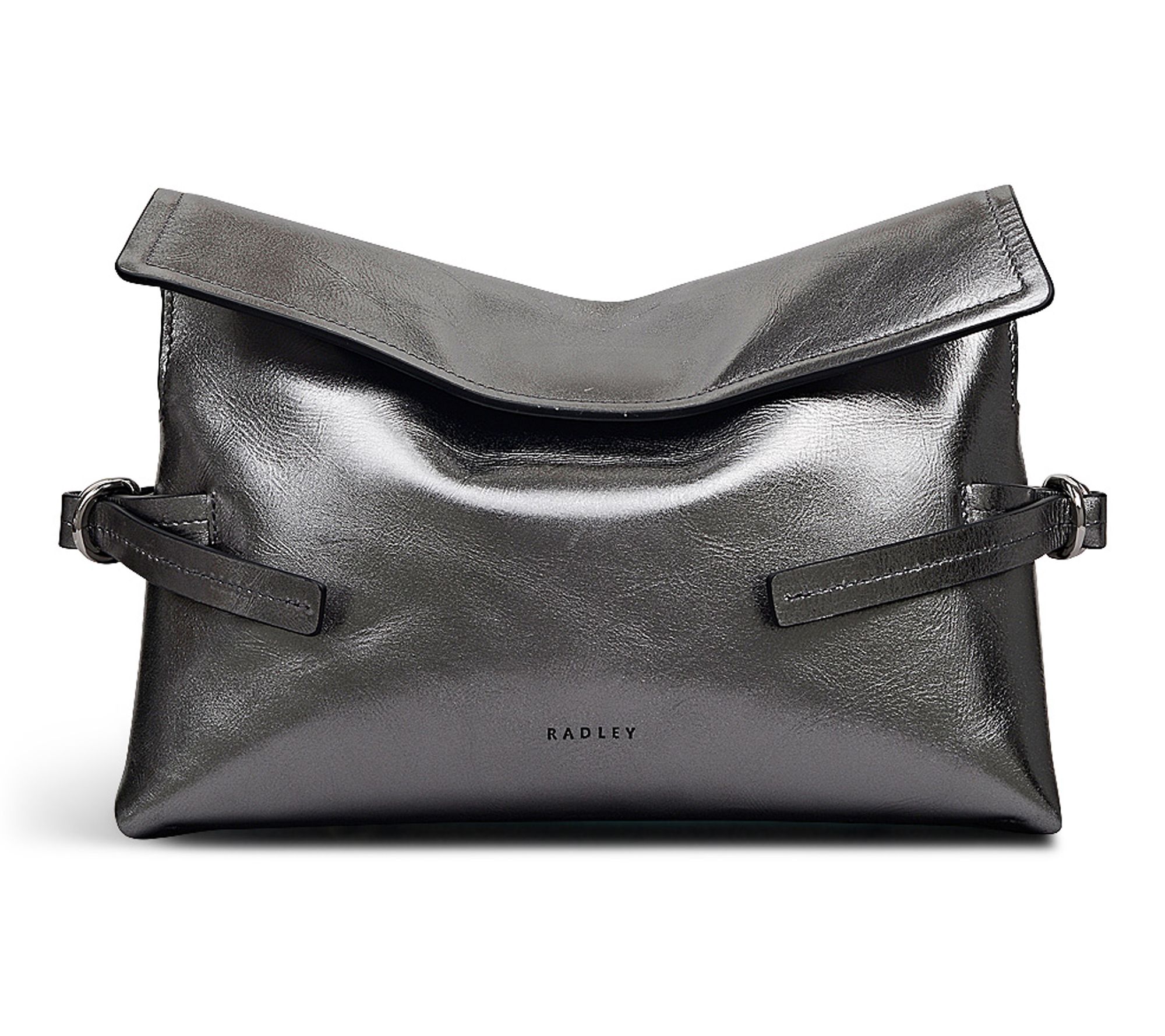 RADLEY Fleet Street - Flapover Leather Clutch