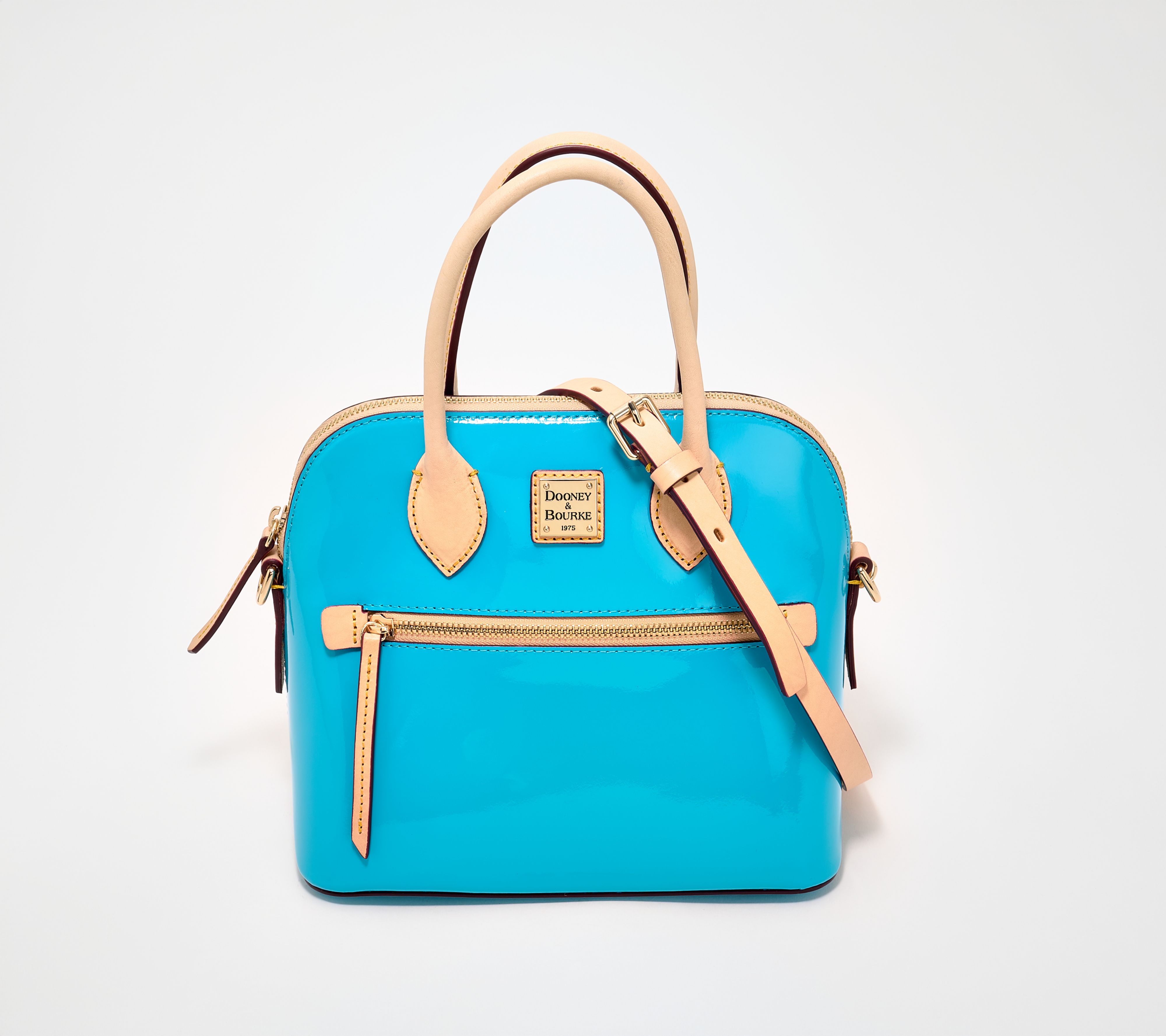 Dooney & Bourke Domed Patent Satchel