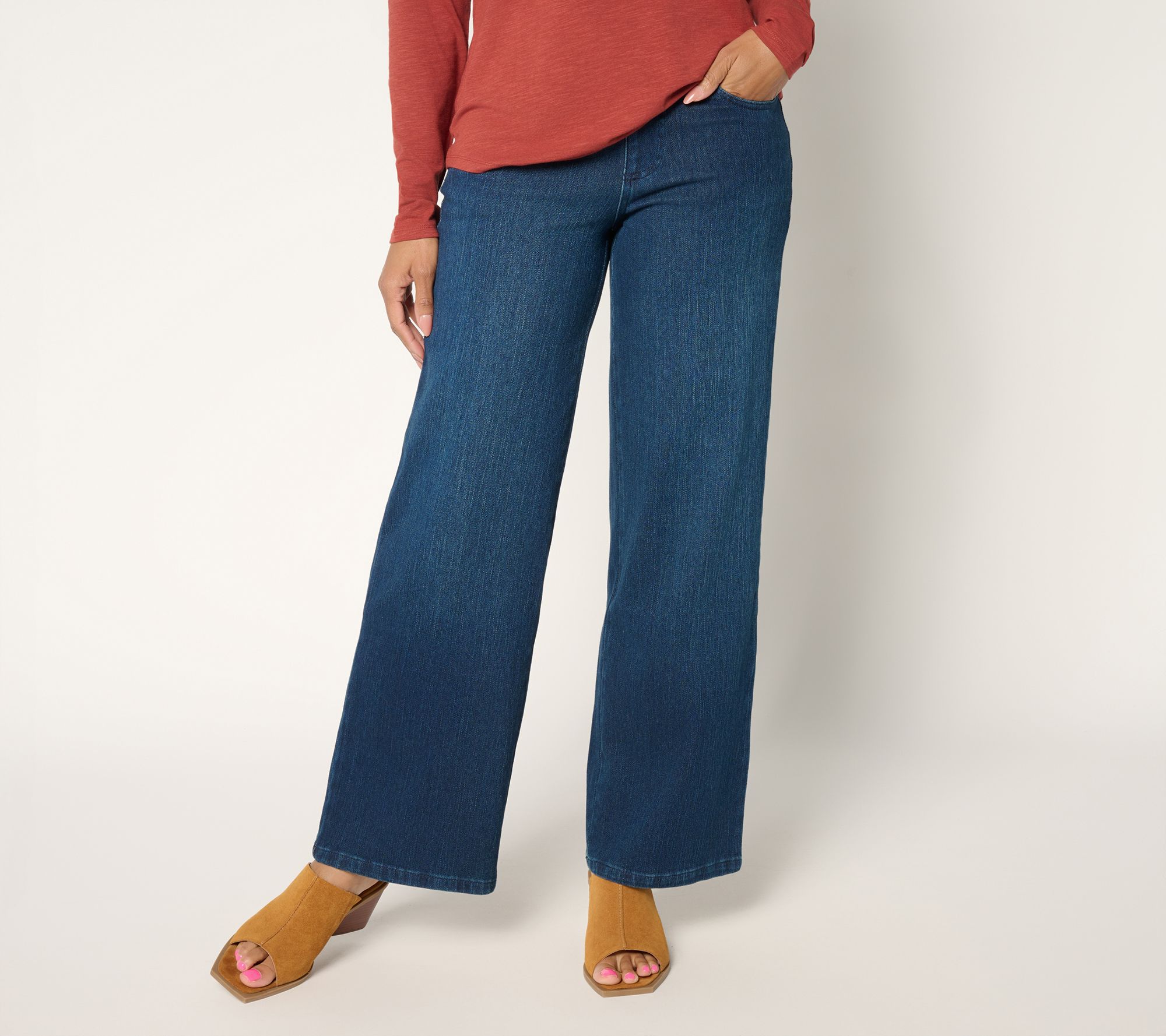 "As Is" Belle by Kim Gravel Flexibelle Tall High Waist Jean