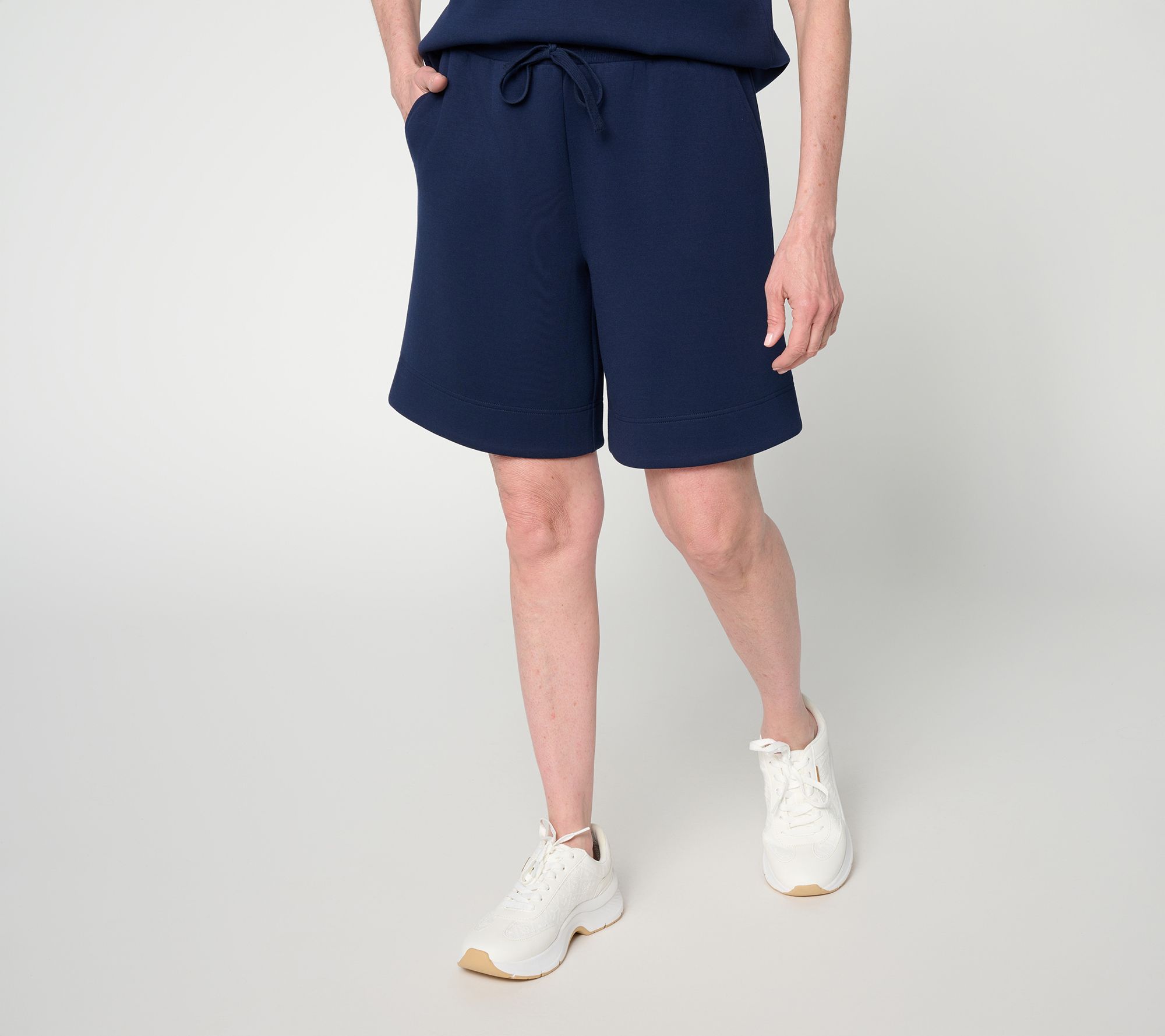 Martha Stewart Signature Tall Comfort Stretch Wide-Leg Shorts
