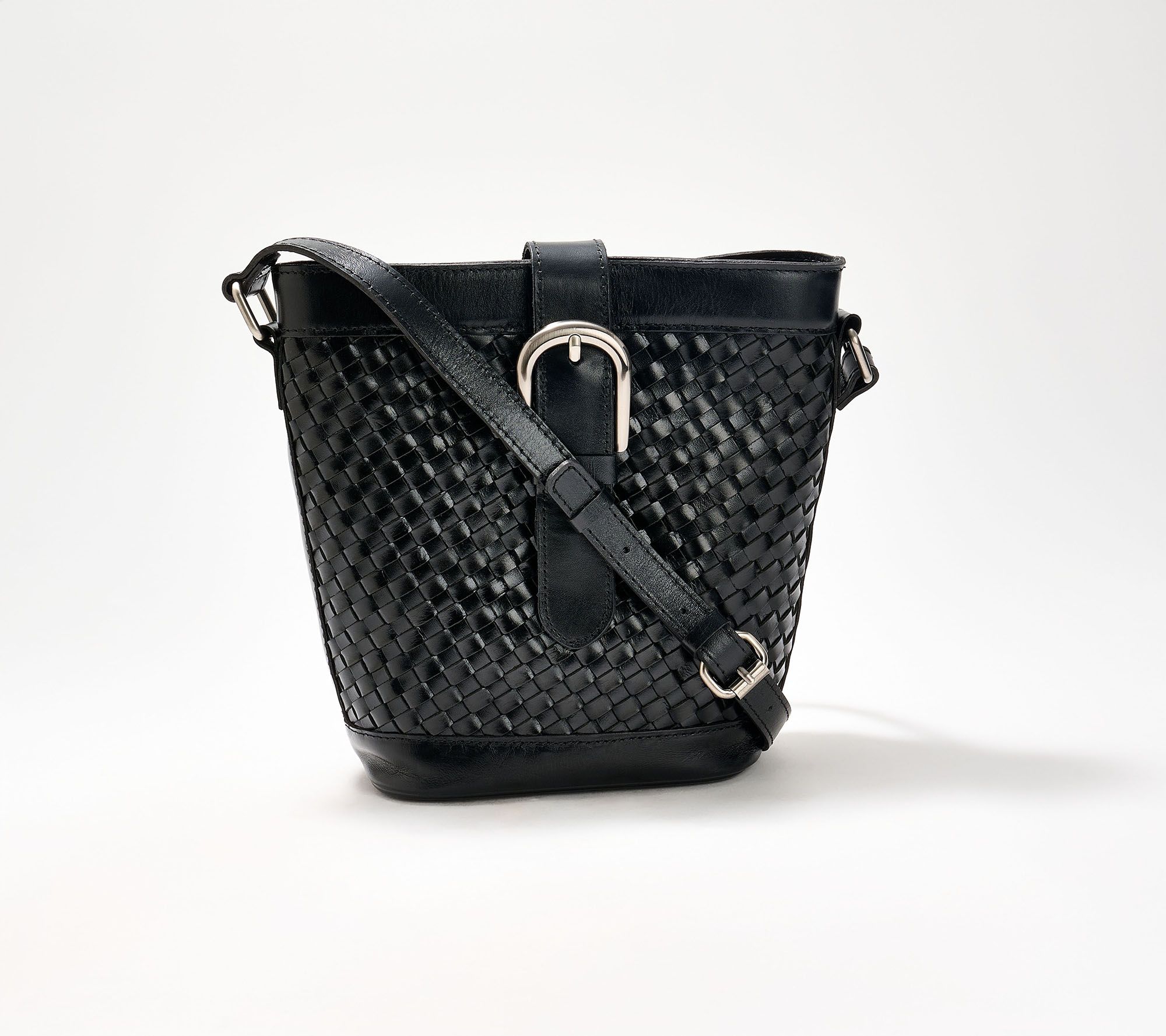 Patricia Nash Woven Leather Margaux Crossbody