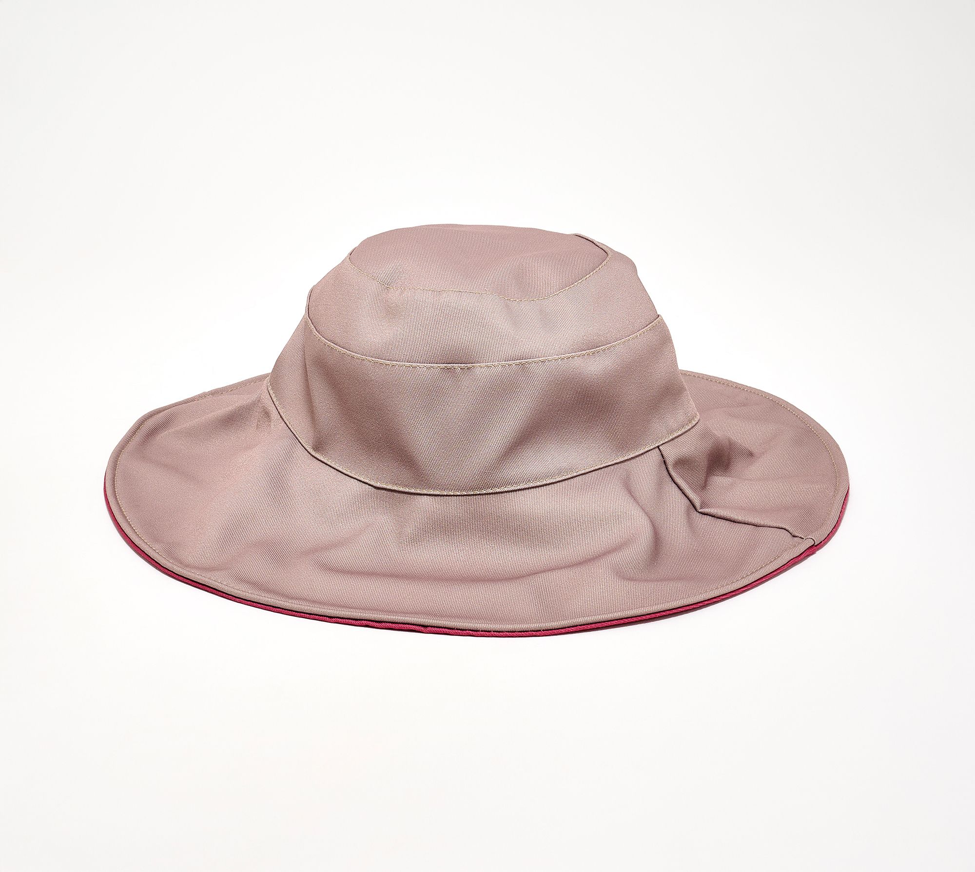 LOGO by Lori Goldstein Reversible Bucket Hat with SPF 30